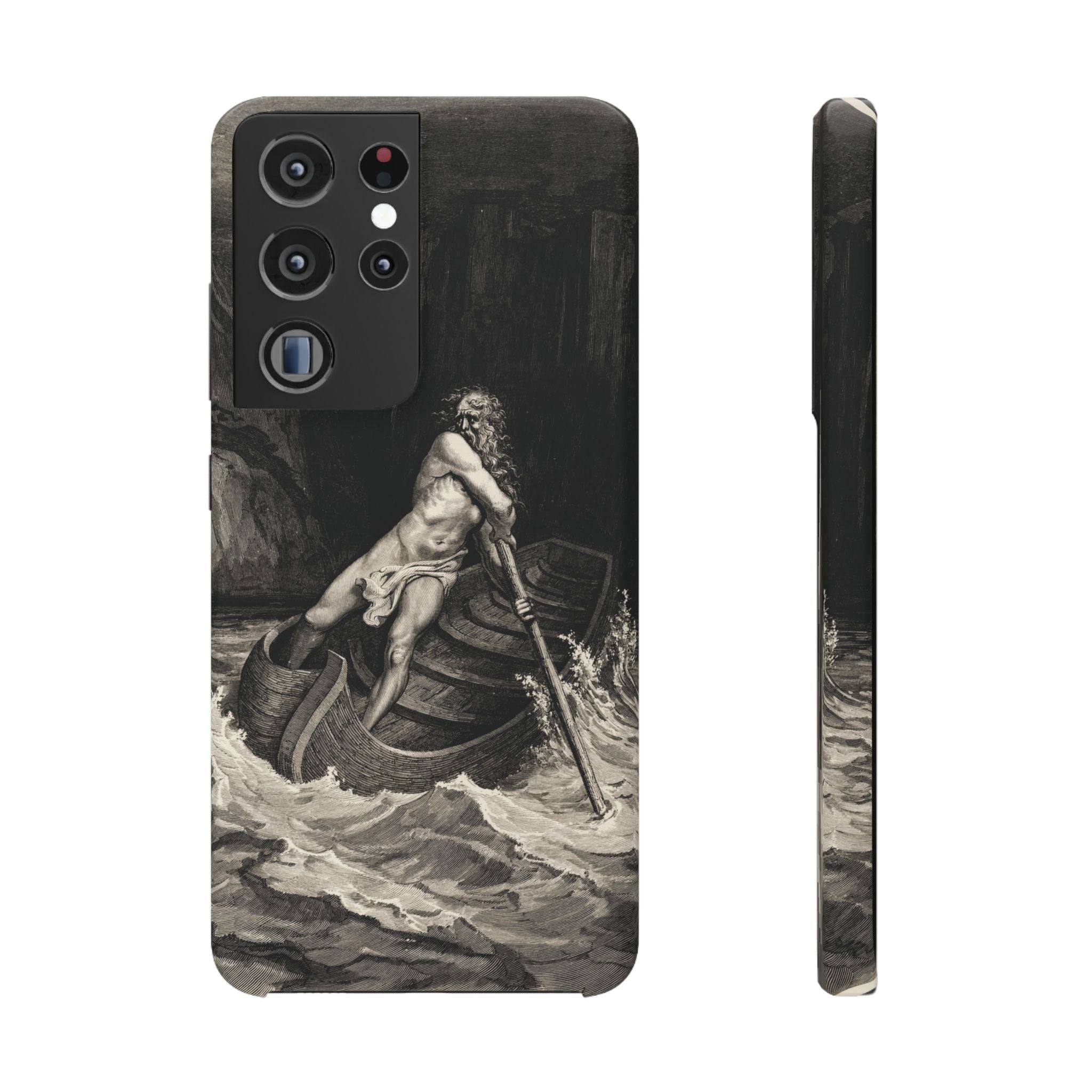 Canto III – Charon by Gustave Doré - Samsung Slim Case