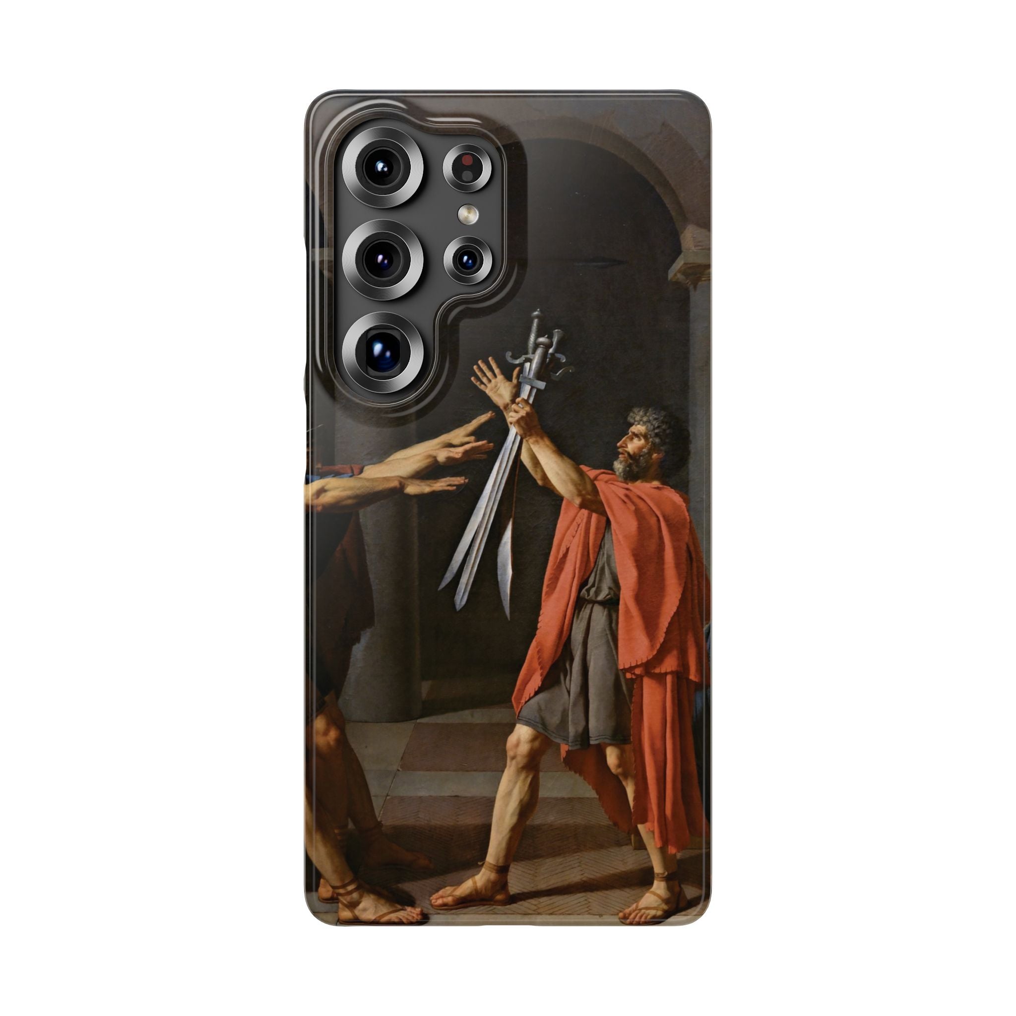 Oath of the Horatii by Jacques-Louis David - Samsung Slim Case