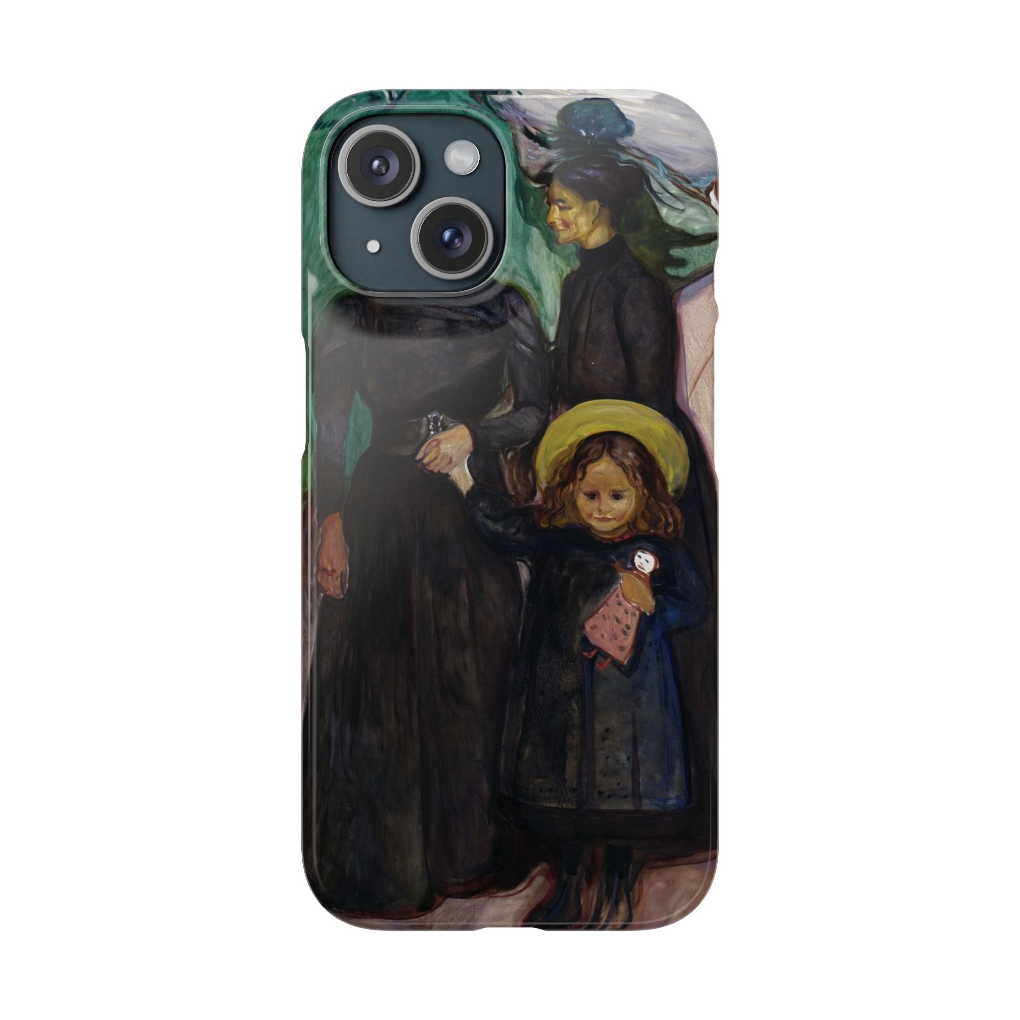 The Family by Edvard Munch - iPhone Slim Case
