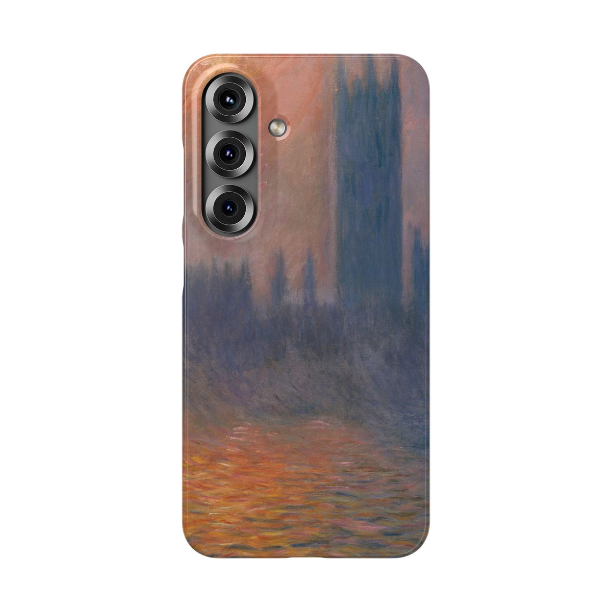 The Houses of Parliament Sunset by Claude Monet - Samsung Slim Case