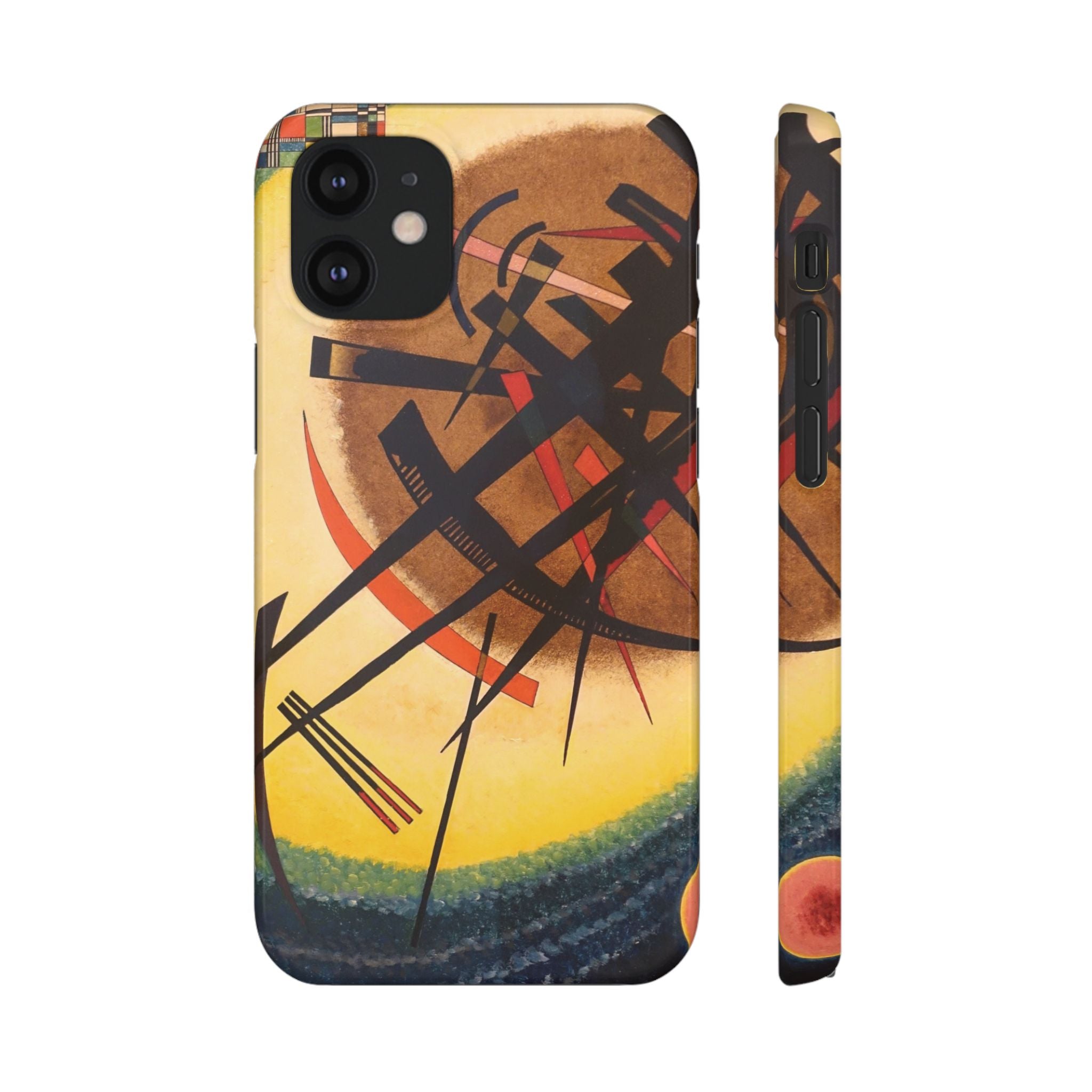 In the Bright Oval by Vasily Kandinsky - iPhone Slim Case