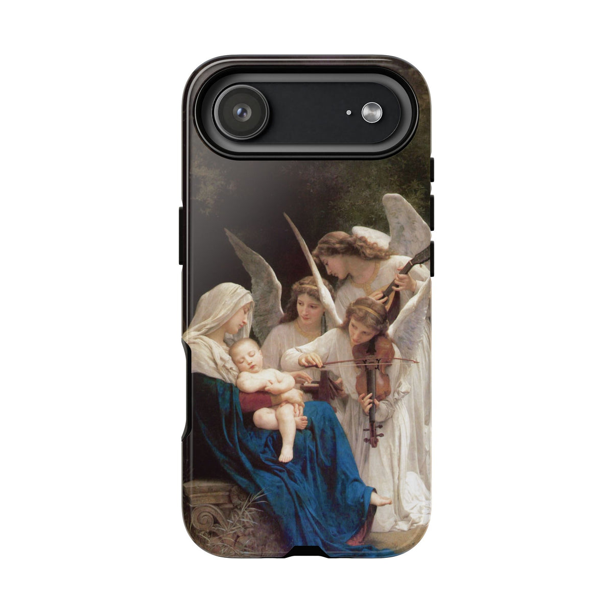 The Virgin of the angels by William-Adolphe Bouguereau - iPhone Tough Case
