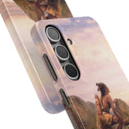 Henrik Hudson entering New York Harbor by Edward Moran - Samsung Slim Case