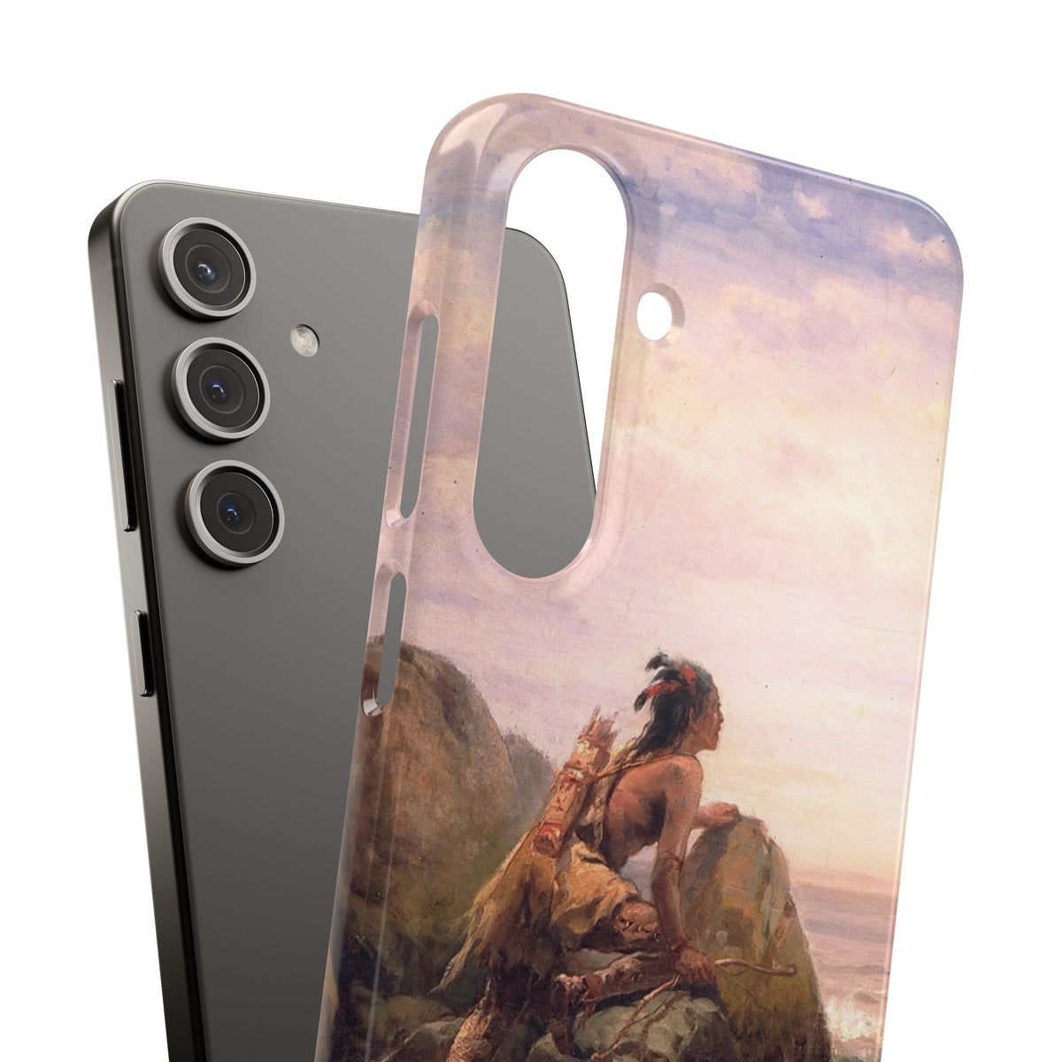 Henrik Hudson entering New York Harbor by Edward Moran - Samsung Slim Case