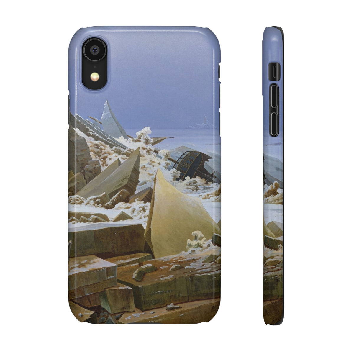 The Sea of Ice by Caspar David Friedrich - iPhone Slim Case