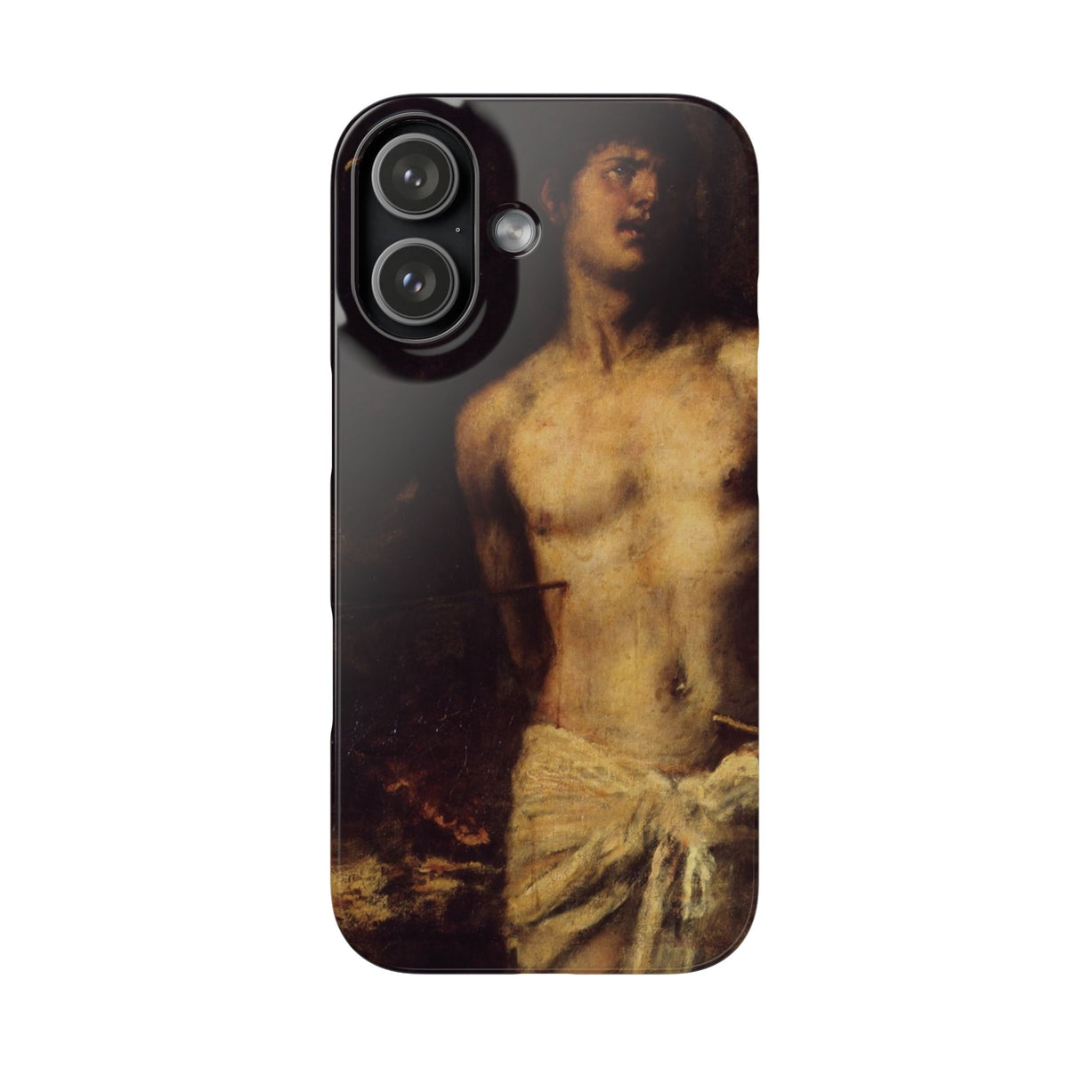 Saint Sebastian by Titian - iPhone Slim Case