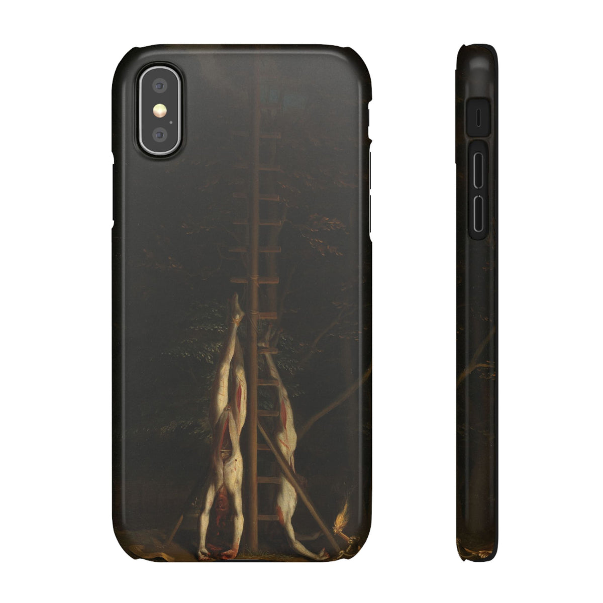 The Corpses of the De Witt Brothers by Jan de Baen - iPhone Slim Case