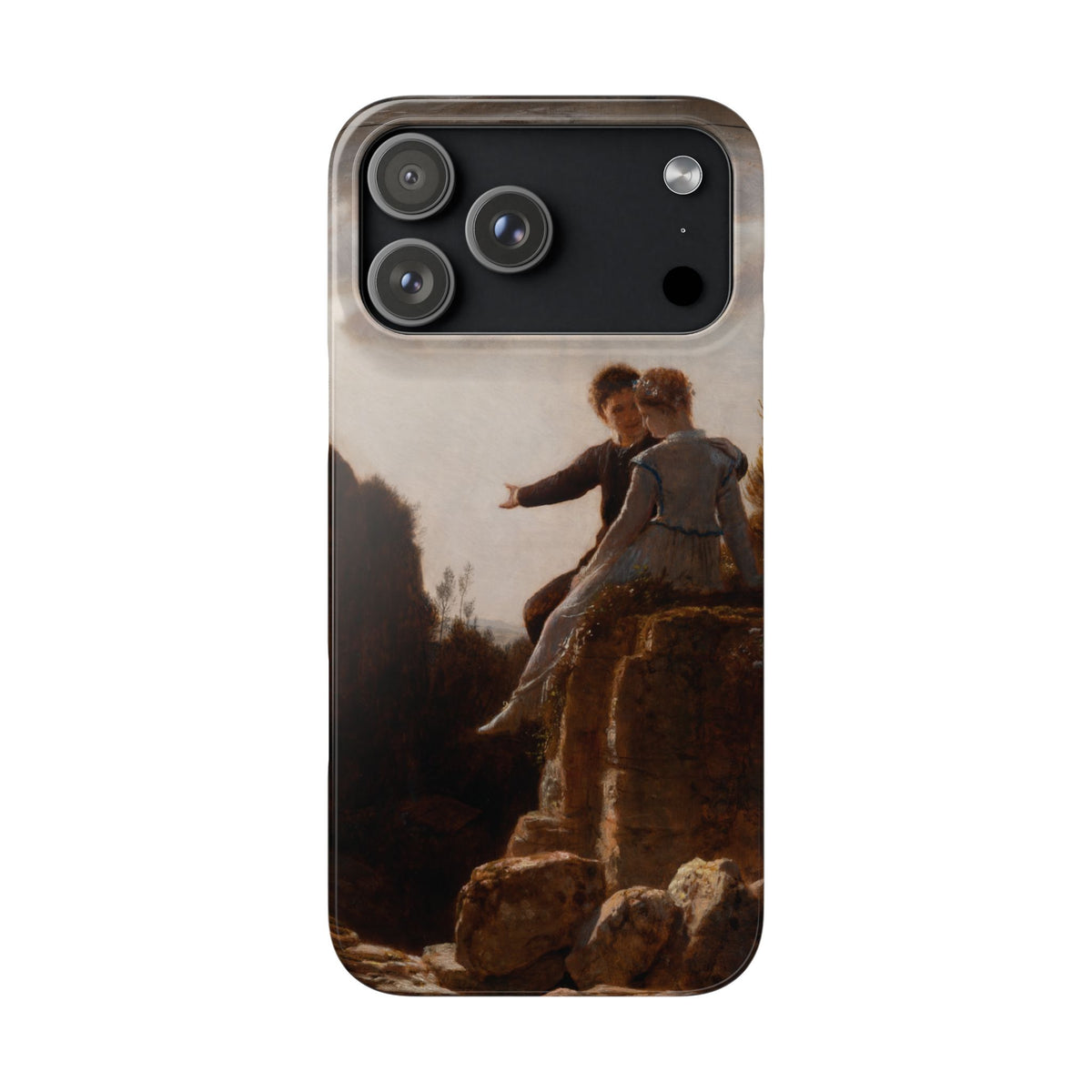 The Honeymoon by Arnold Böcklin - iPhone Slim Case