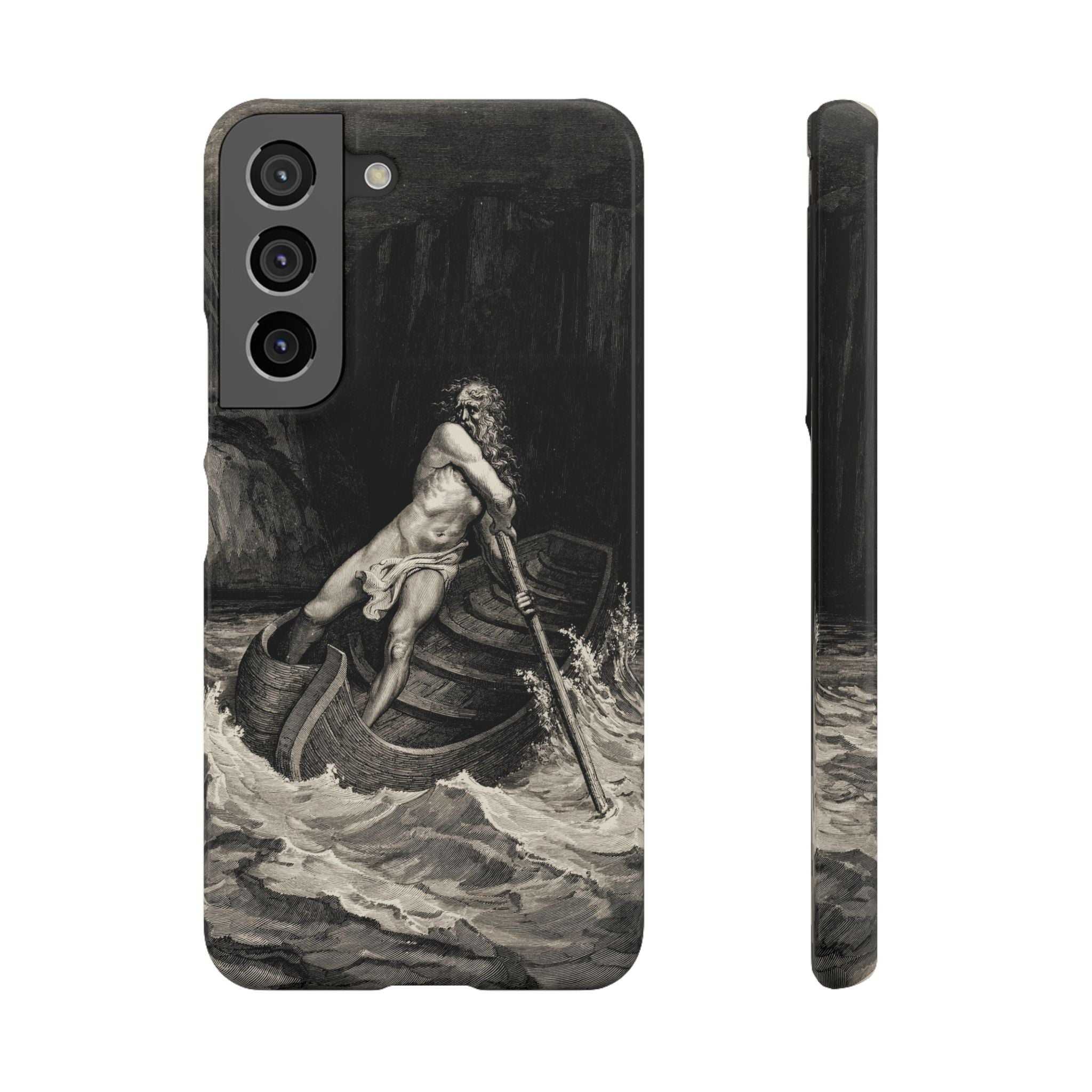 Canto III – Charon by Gustave Doré - Samsung Slim Case