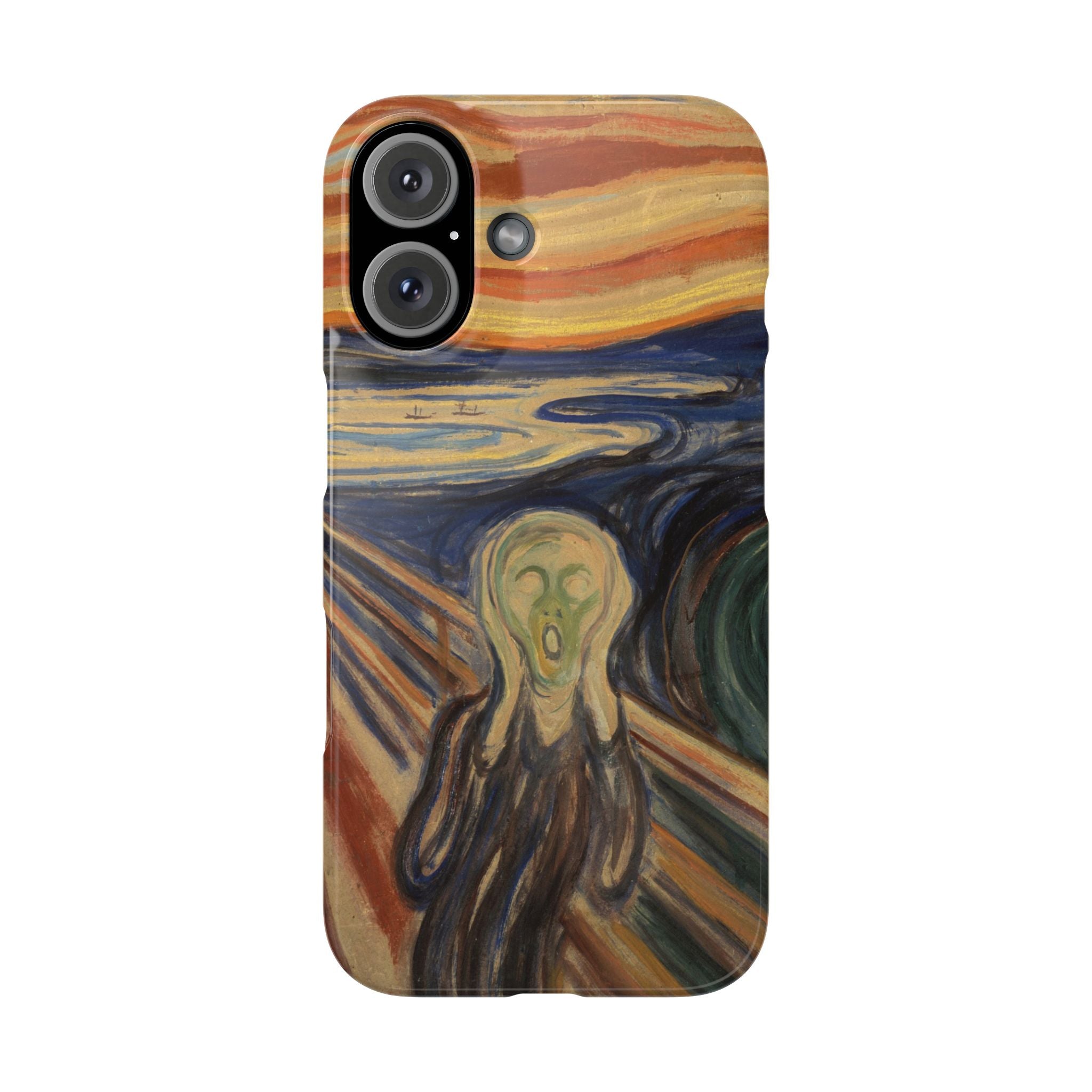 The scream by Edvard Munch - iPhone Slim Case