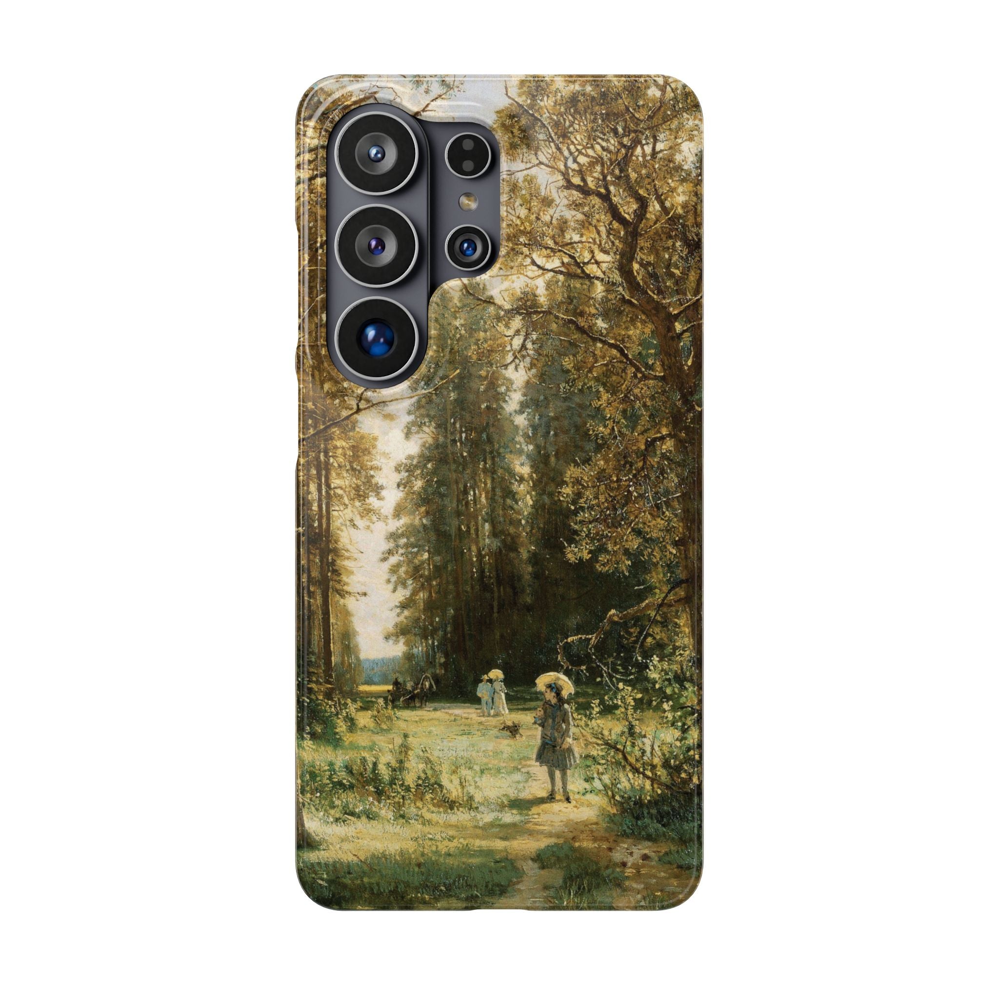 The Path in the Forest by Ivan Ivanovich Shishkin - Samsung Slim Case