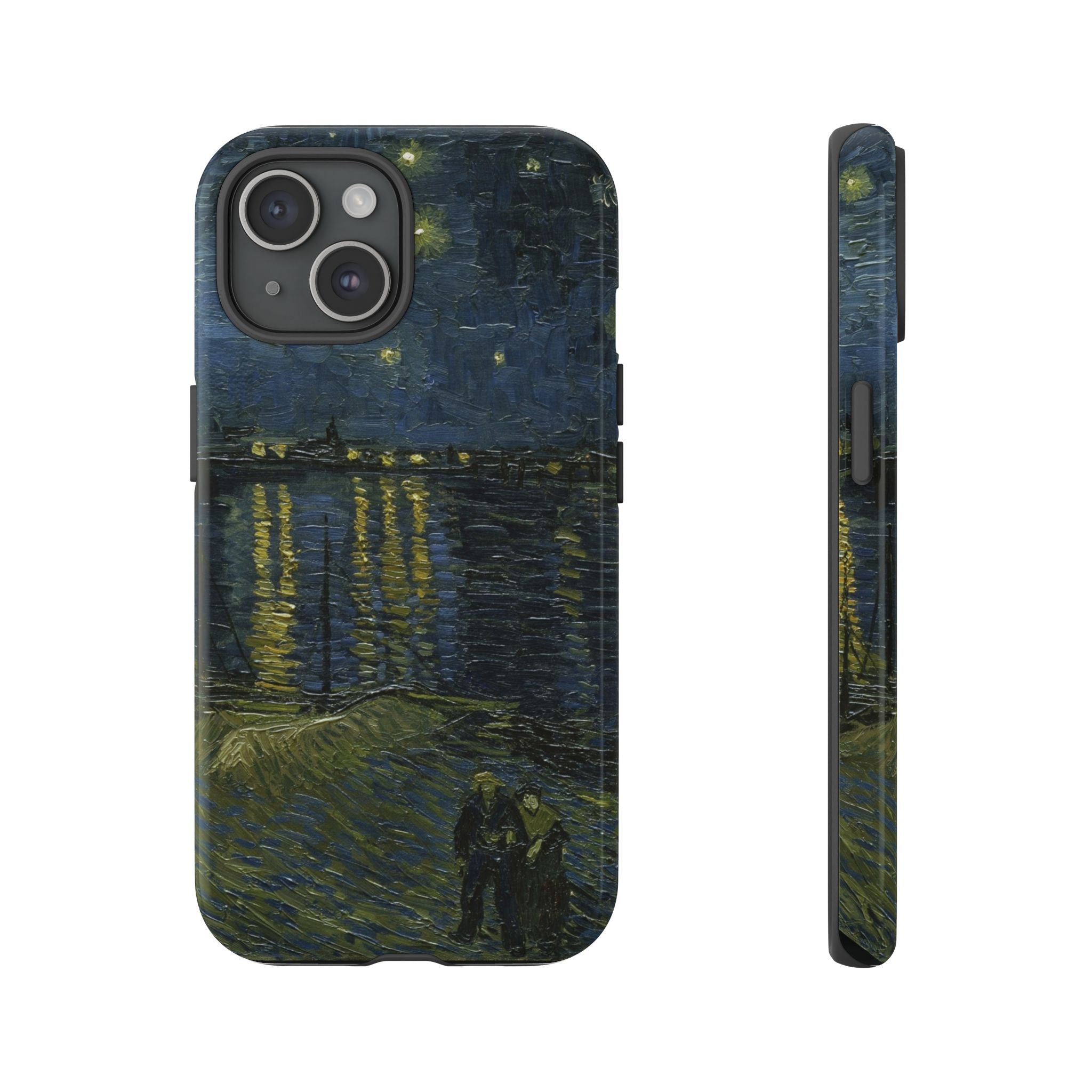 Starry Night on the Rhone by Van Gogh - iPhone Tough Case