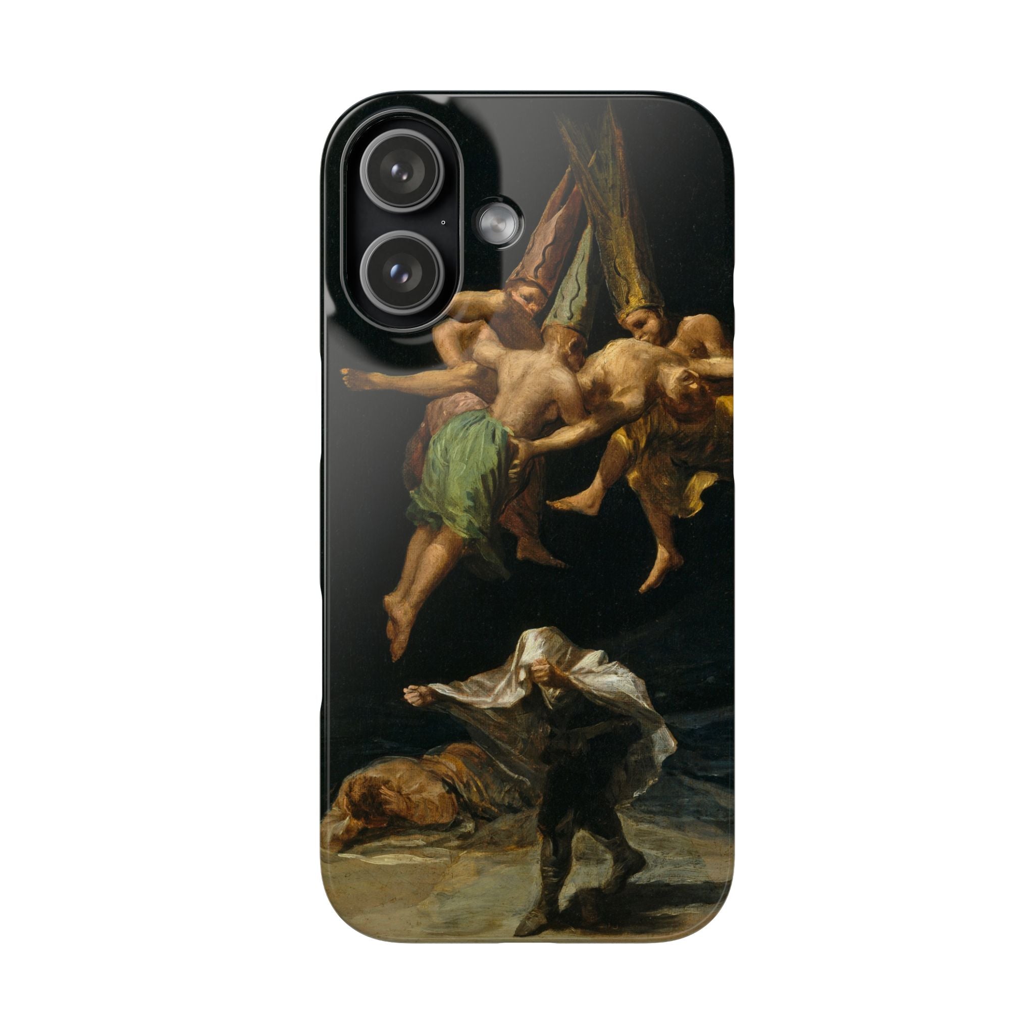 Witches’ Flight by Francisco de Goya - iPhone Slim Case