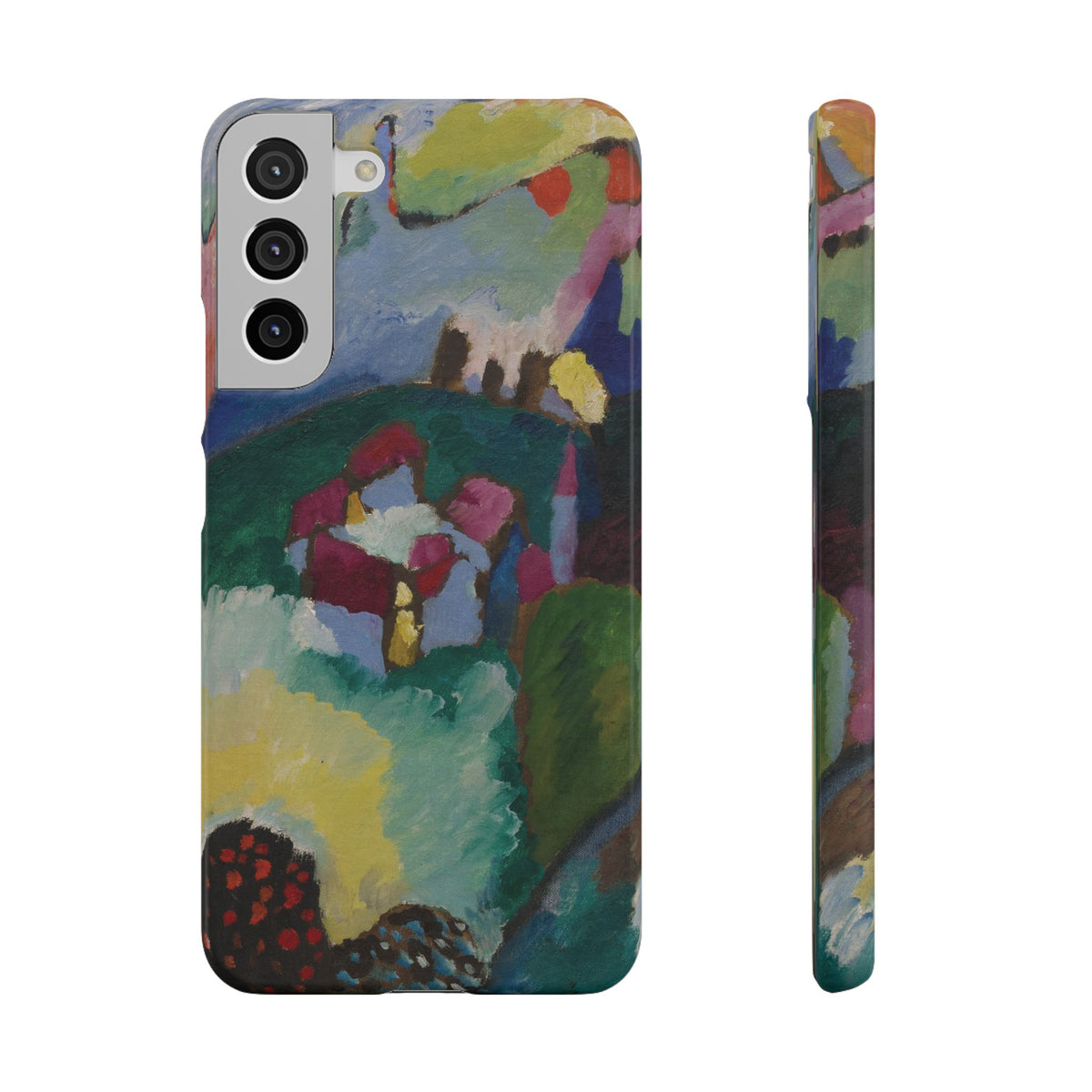 Landscape with Factory Chimney by Vasily Kandinsky - Samsung Slim Case