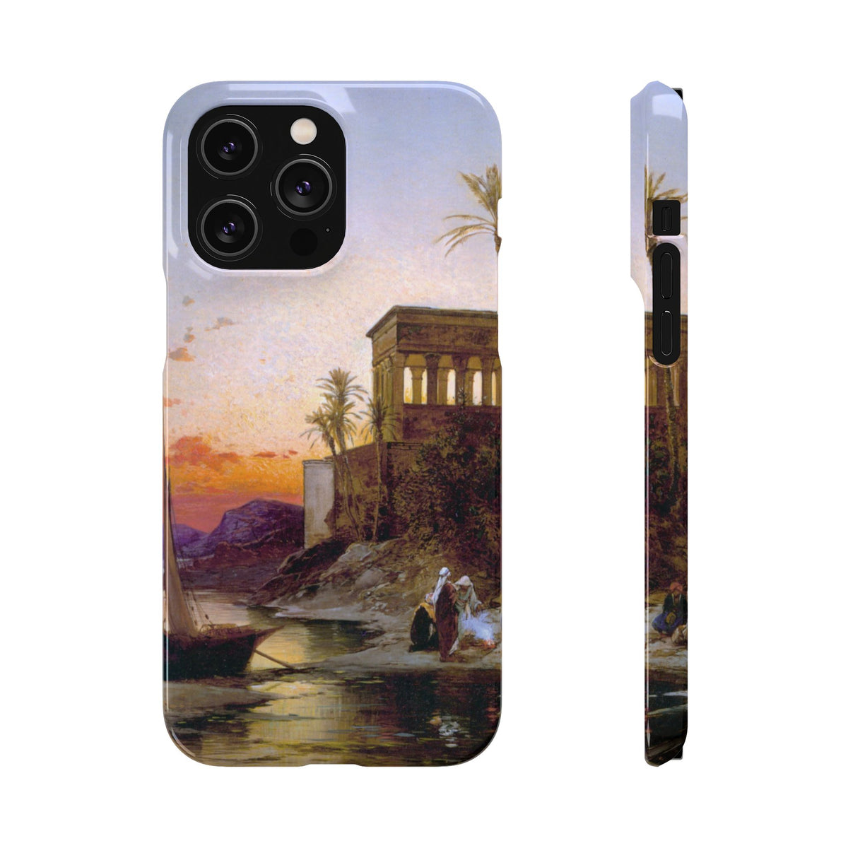 The Kiosk of Trajan by Hermann Corrodi - iPhone Slim Case