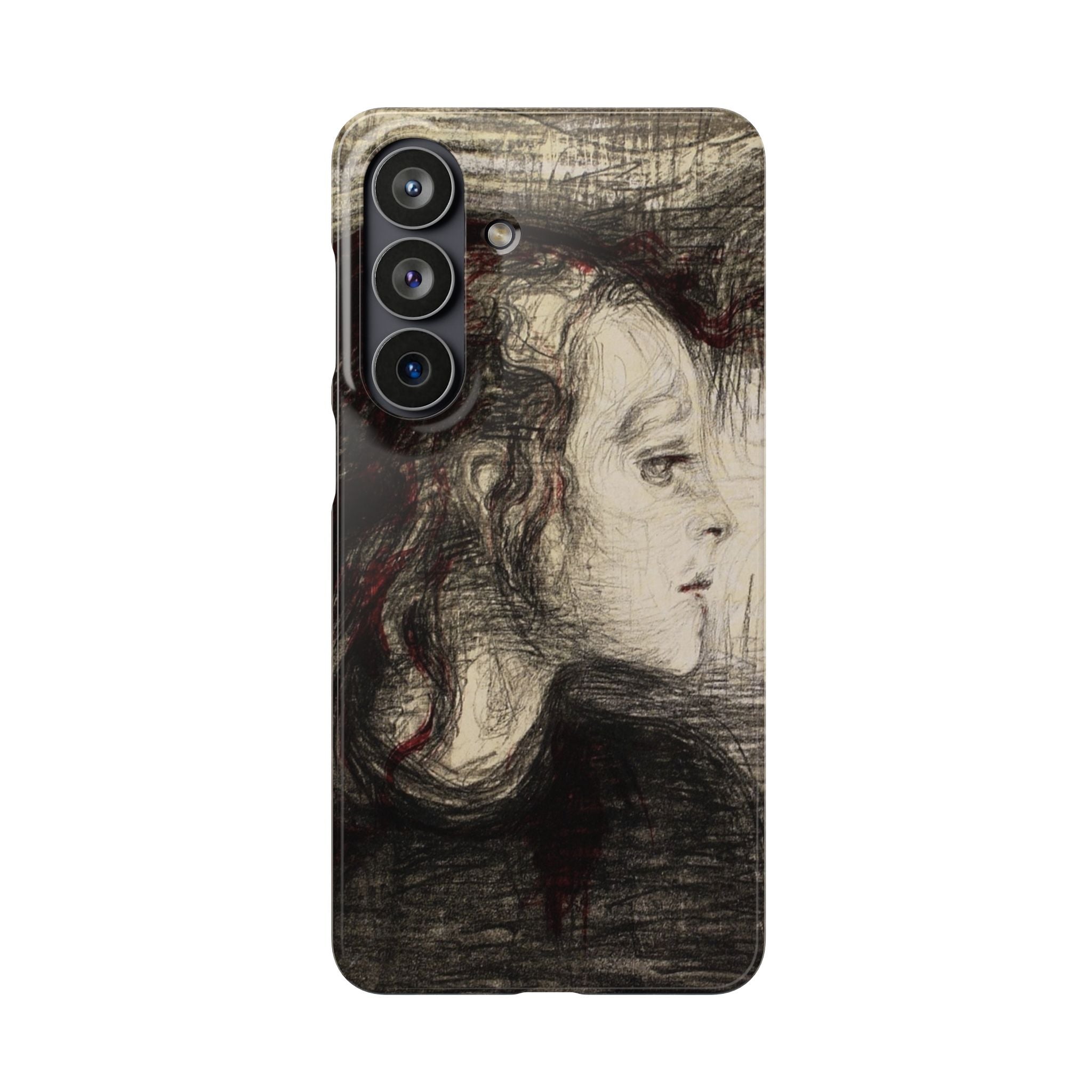 The Sick Child by Edvard Munch - Samsung Slim Case