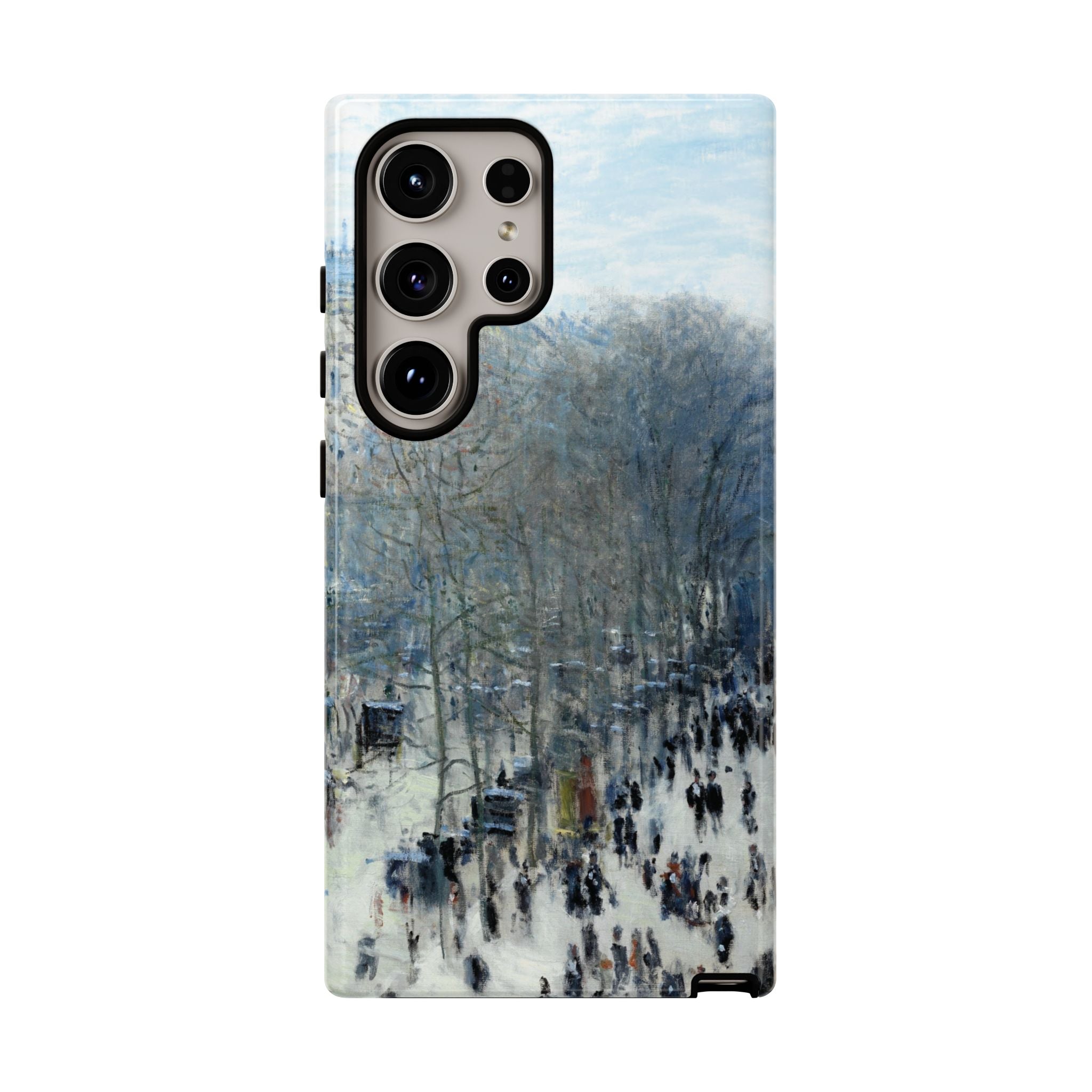 Boulevard des Capucines by Claude Monet - Samsung Tough Case
