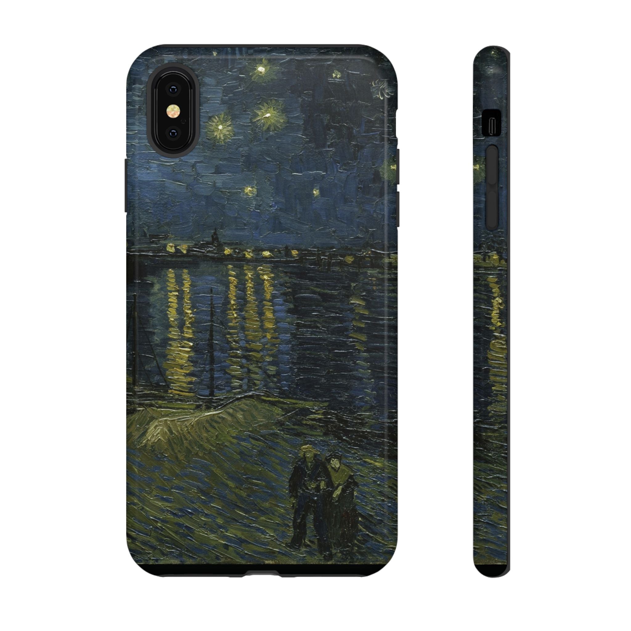 Starry Night on the Rhone by Van Gogh - iPhone Tough Case