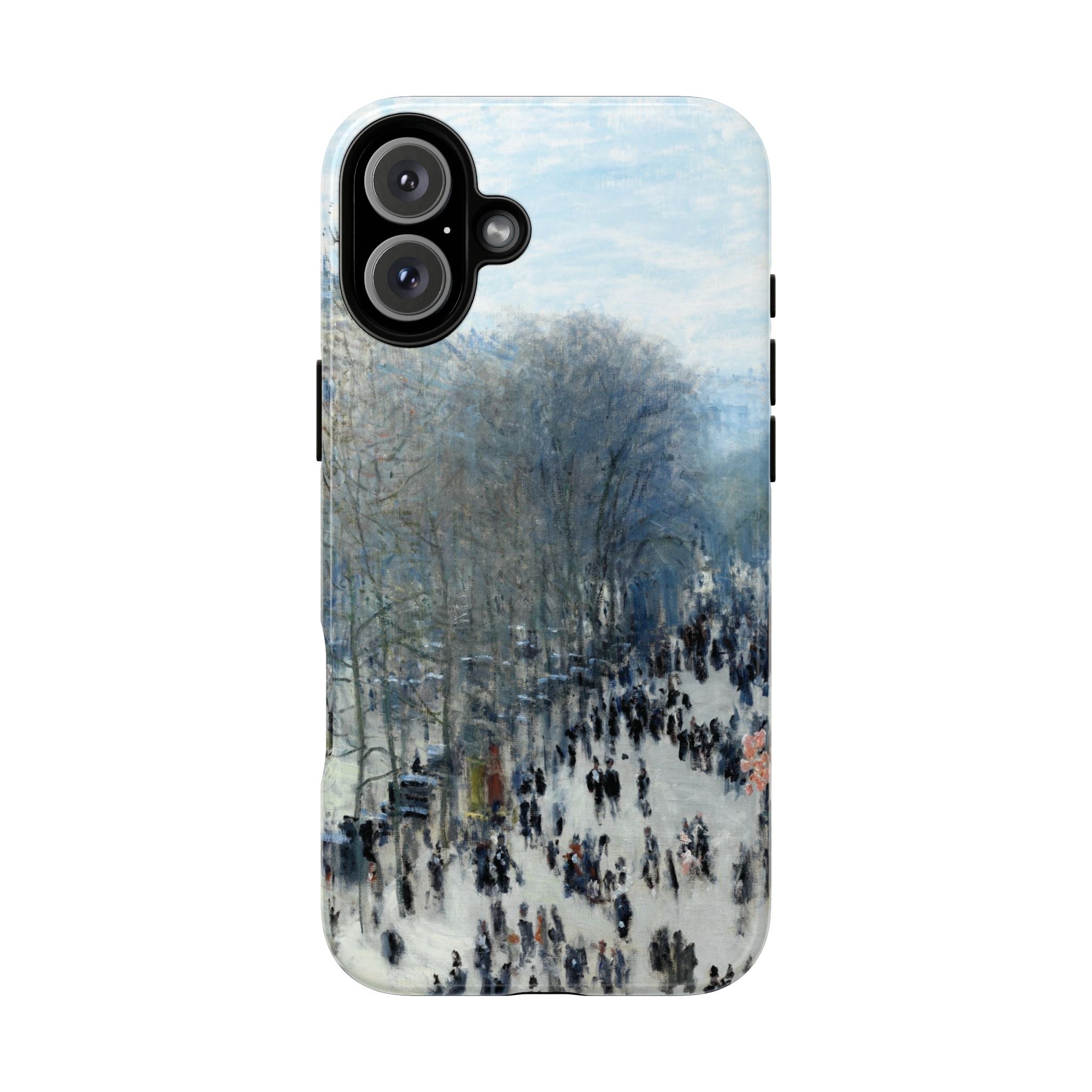 Boulevard des Capucines by Claude Monet - iPhone Tough Case