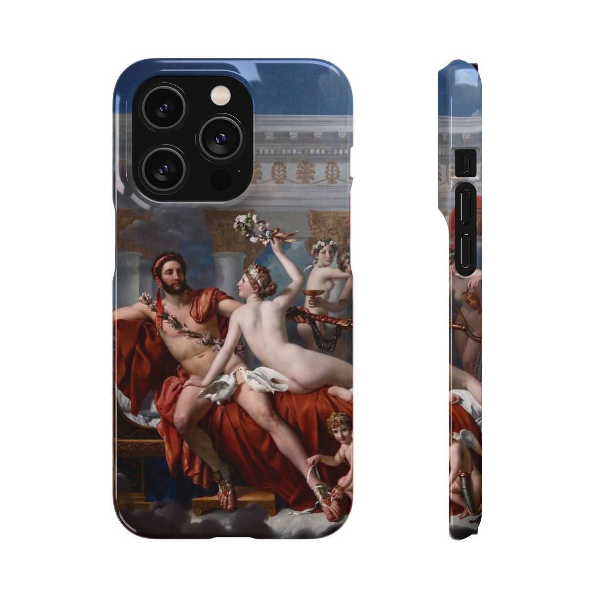 The Death of Marat by Jacques-Louis David - iPhone Slim Case