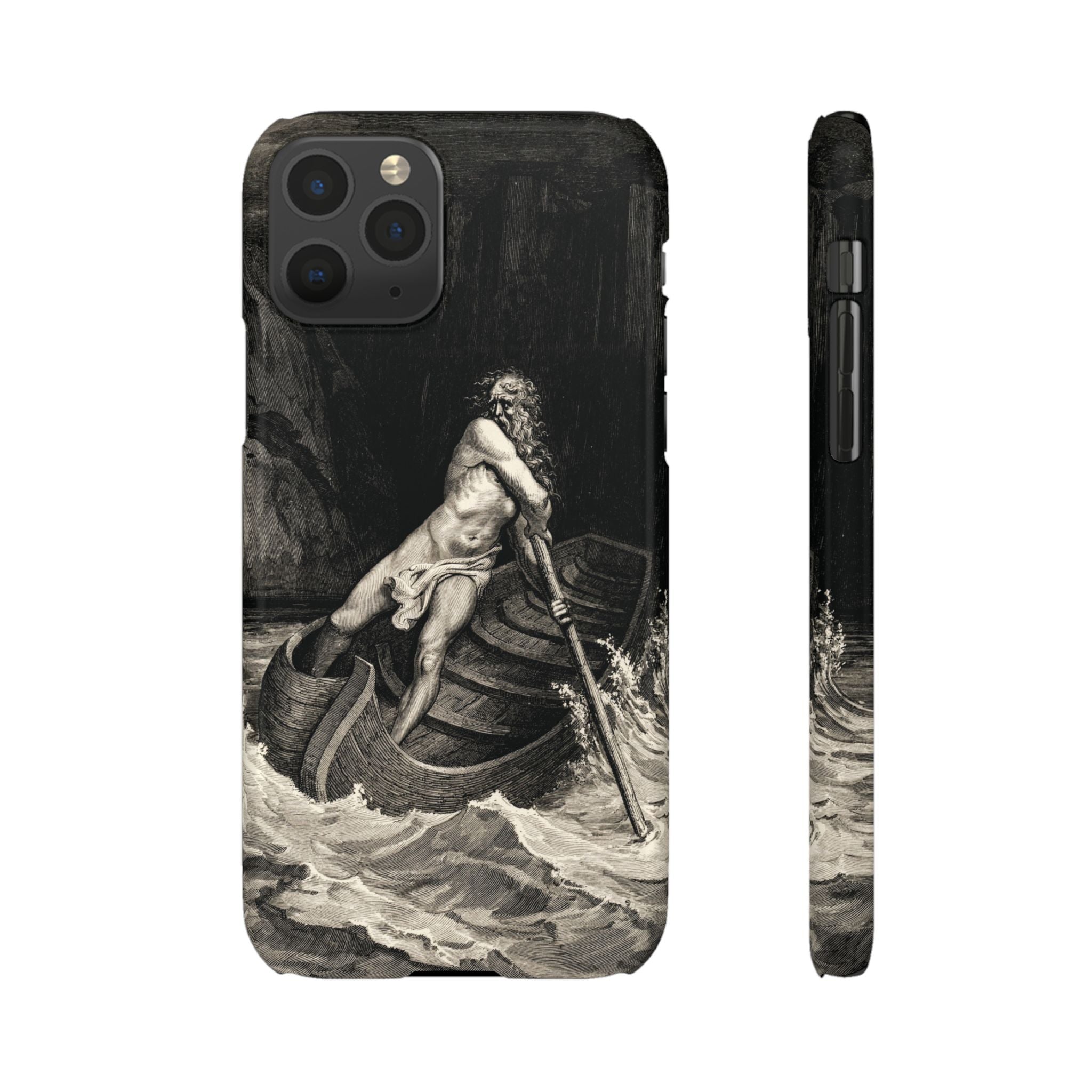 Canto III - Charon by Gustave Doré - iPhone Slim Case