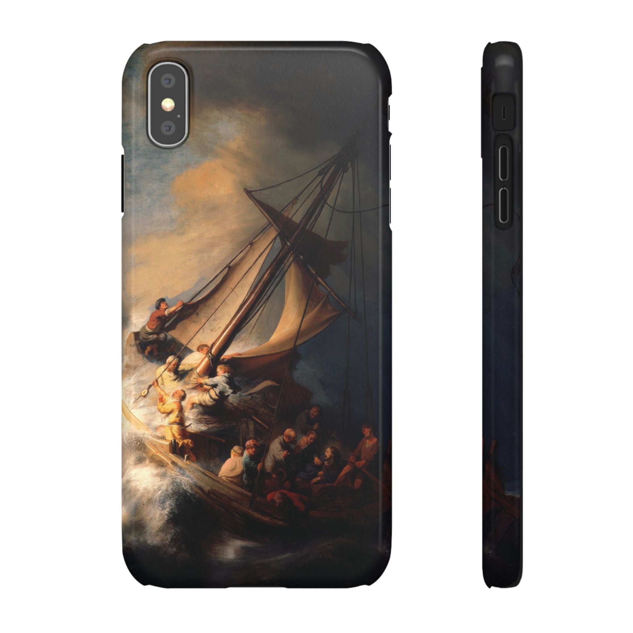 The Storm on the Sea of Galilee by Rembrandt - iPhone Slim Case