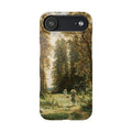 The Path in the Forest by Ivan Ivanovich Shishkin - iPhone Slim Case