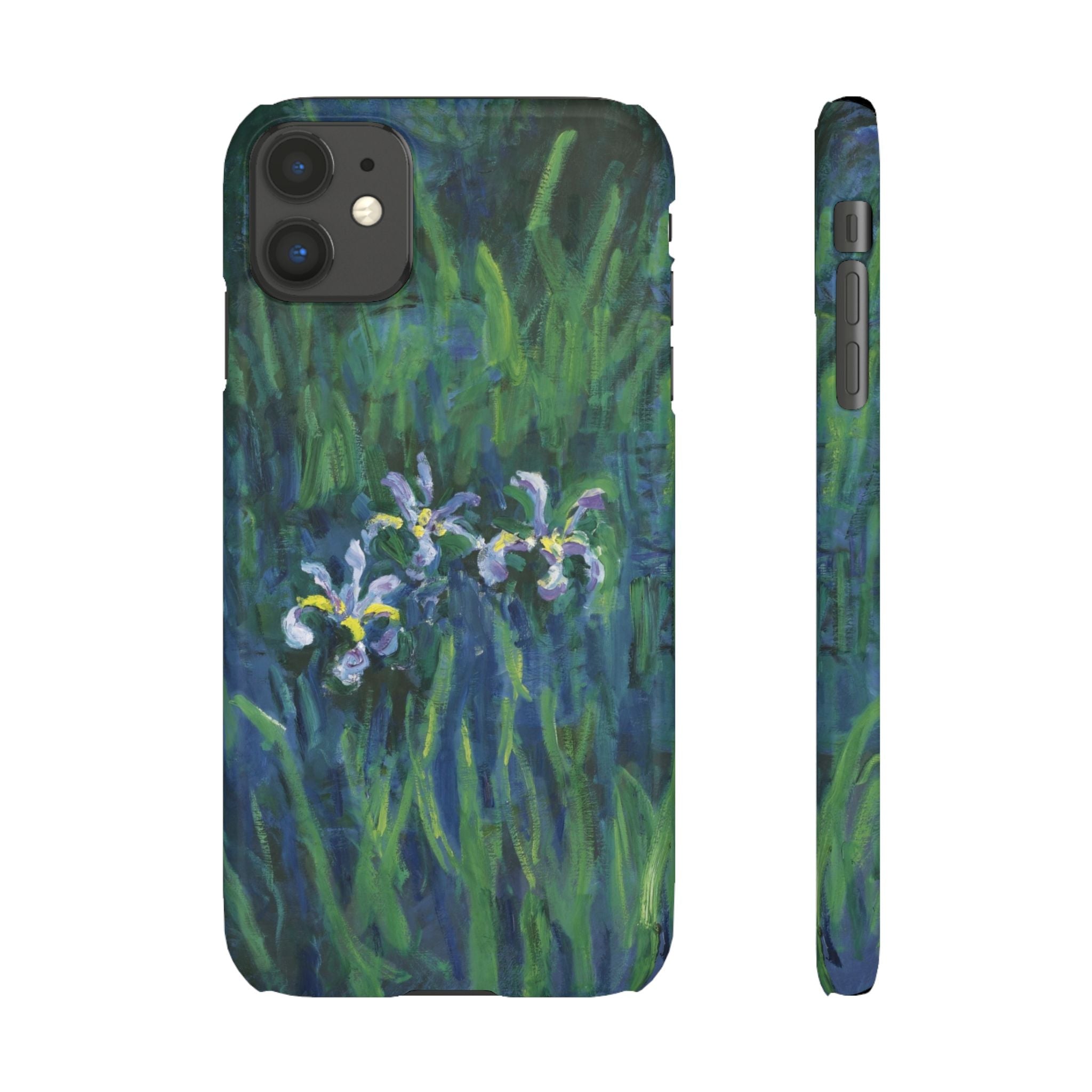 Irises by Claude Monet - iPhone Slim Case