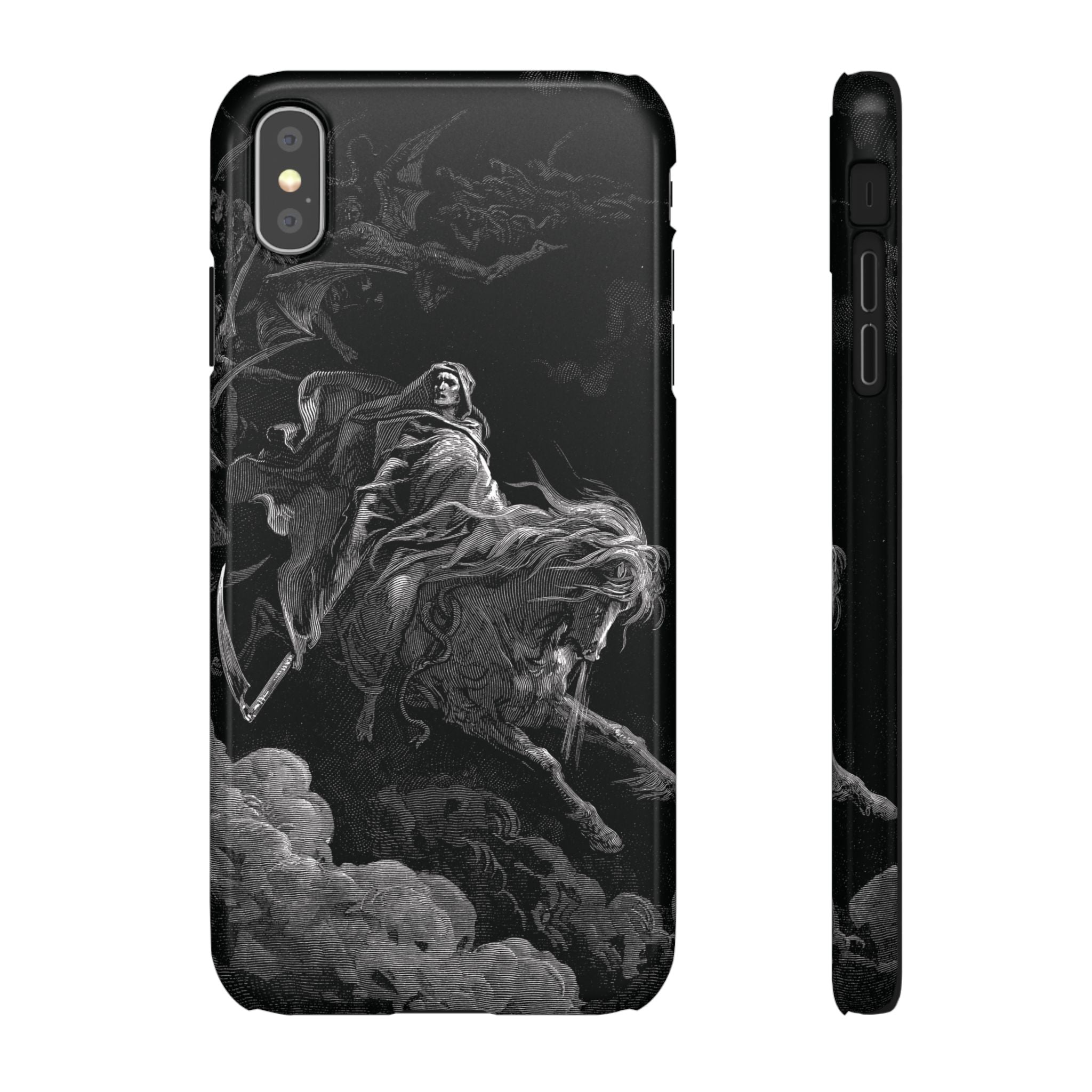 Death on the Pale Horse by Gustave Dore - iPhone Slim Case