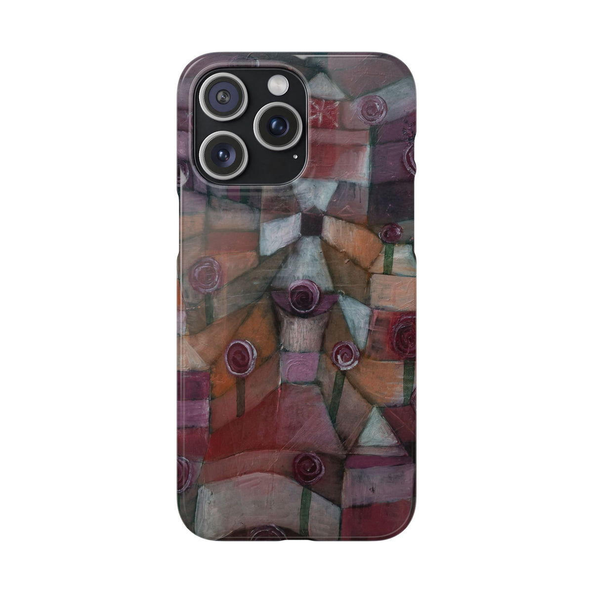 Rose Garden by Paul Klee - iPhone Slim Case