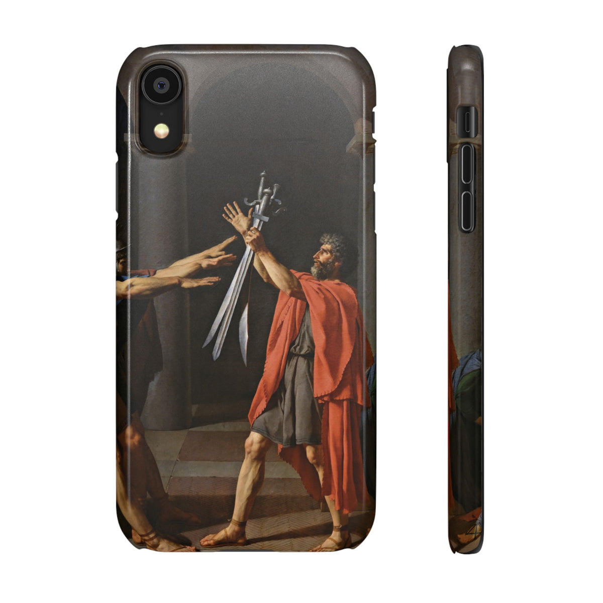 Oath of the Horatii by Jacques-Louis David - iPhone Slim Case