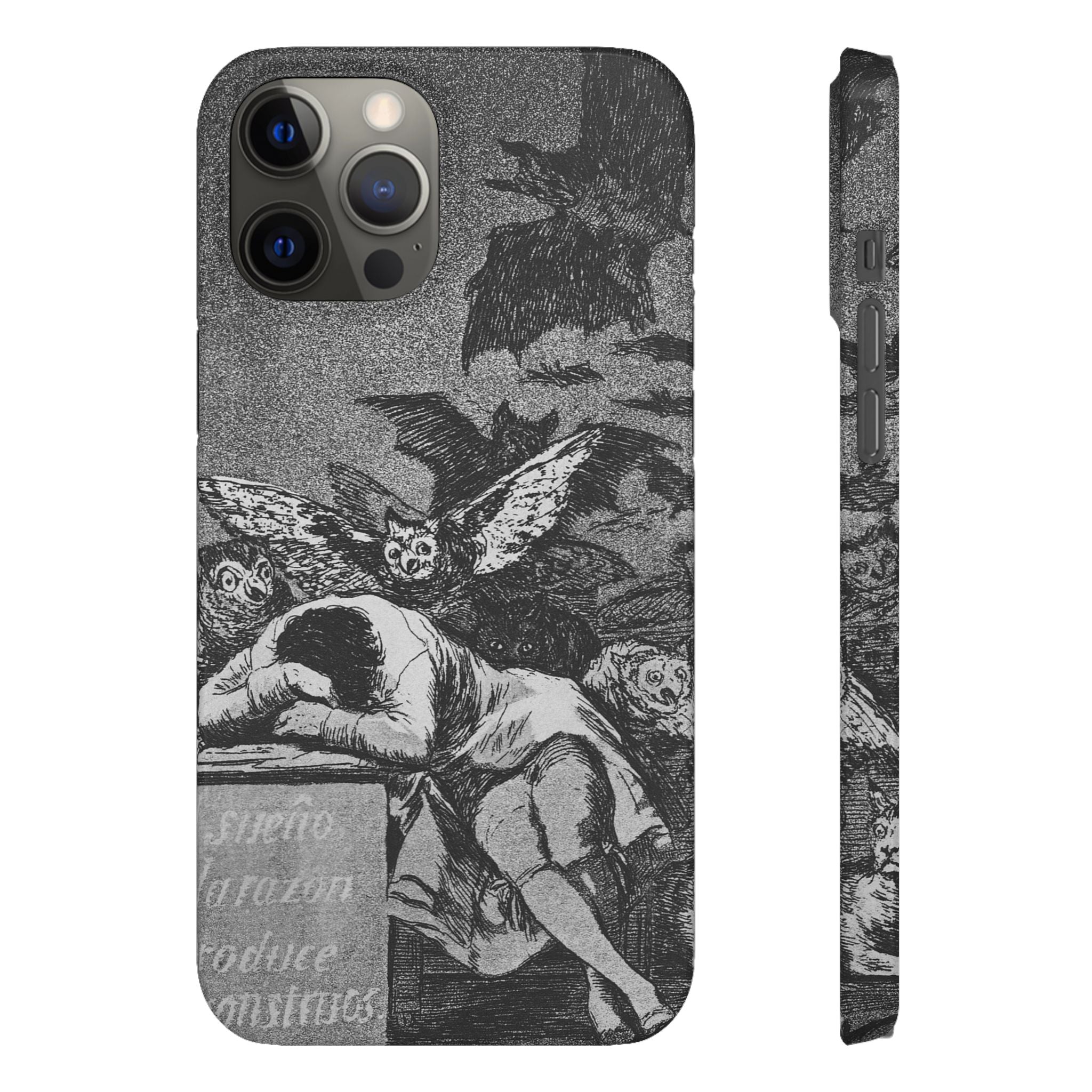 The Sleep of Reason by Goya - iPhone Slim Case