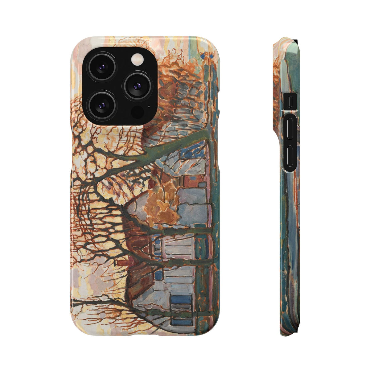 Farm near Duivendrecht by Piet Mondrian - iPhone Slim Case