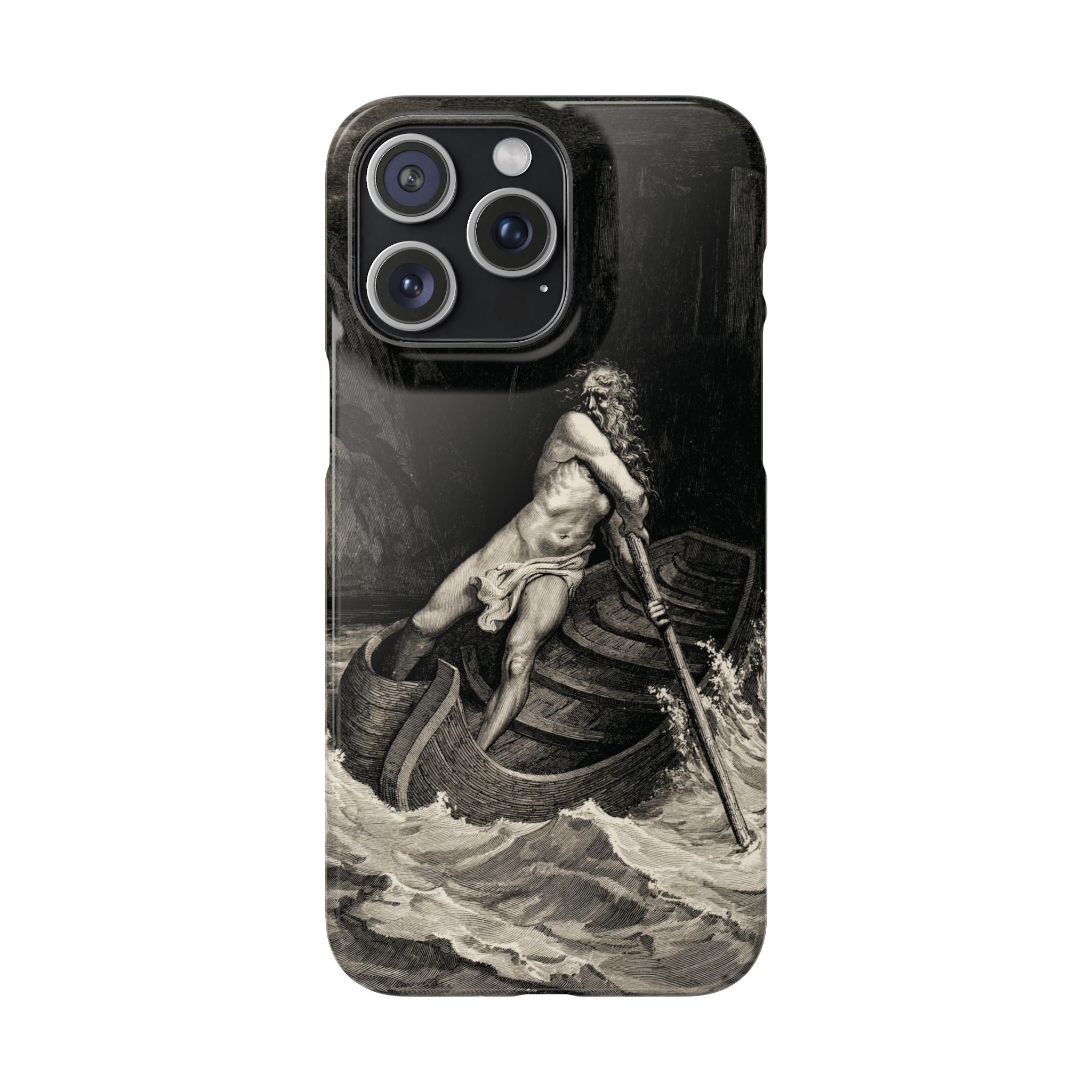 Canto III - Charon by Gustave Doré - iPhone Slim Case
