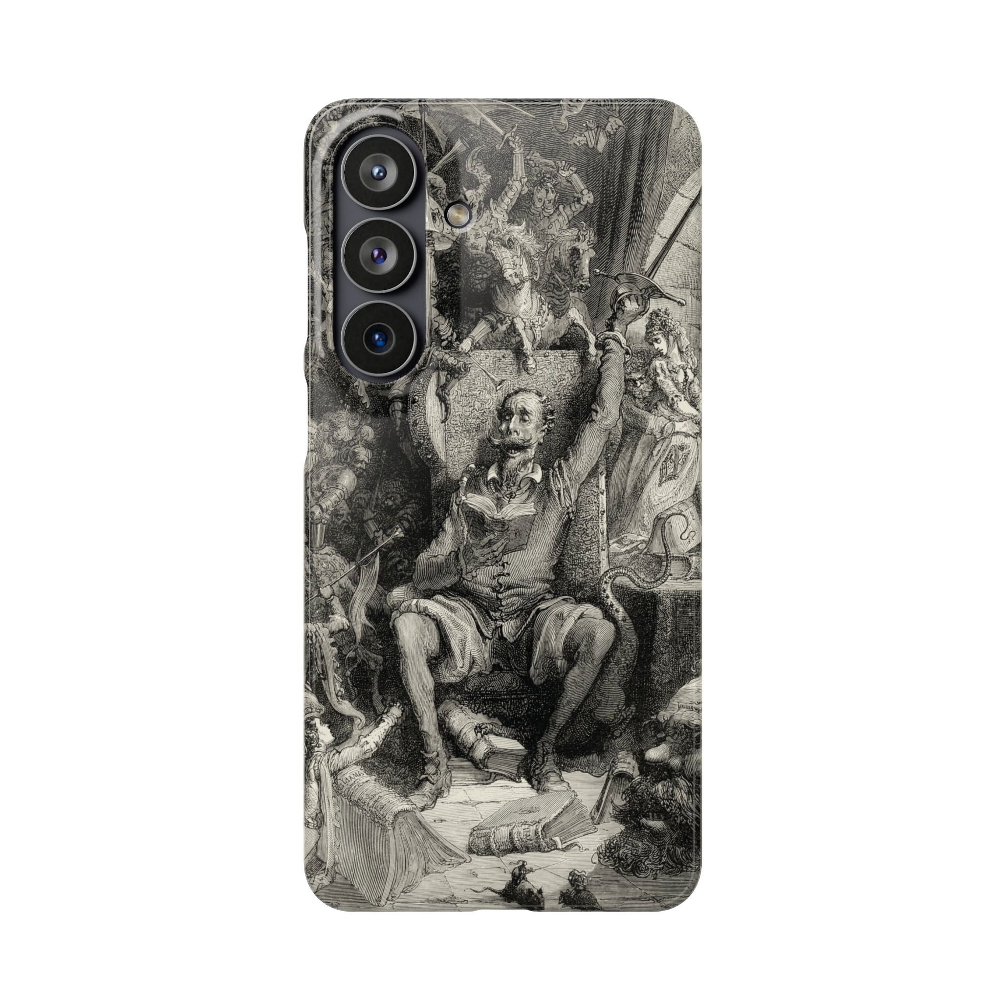 Don Quixote and His Visions by Gustave Doré - Samsung Slim Case