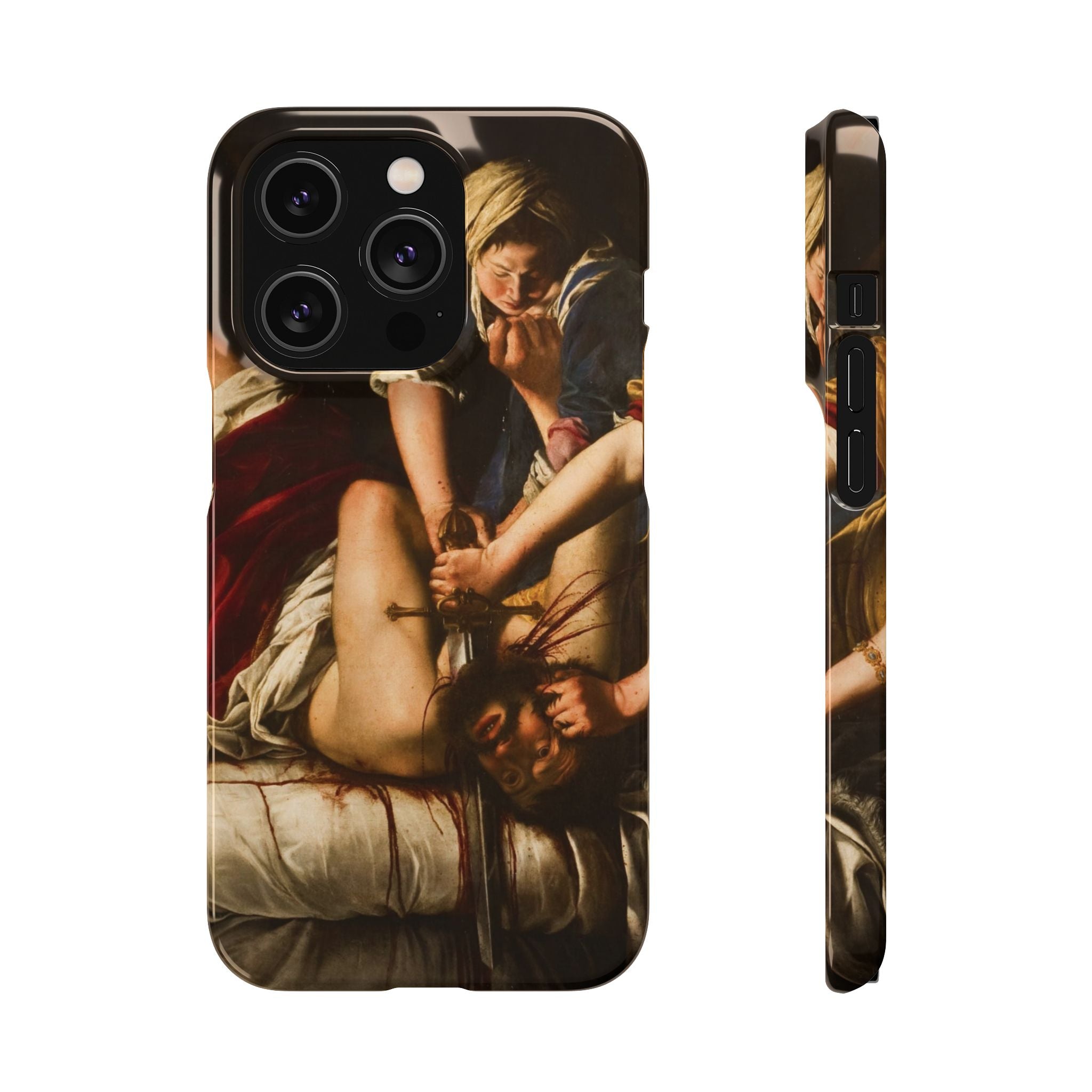 Judith Slaying Holofernes by Artemisia Gentileschi - iPhone Slim Case