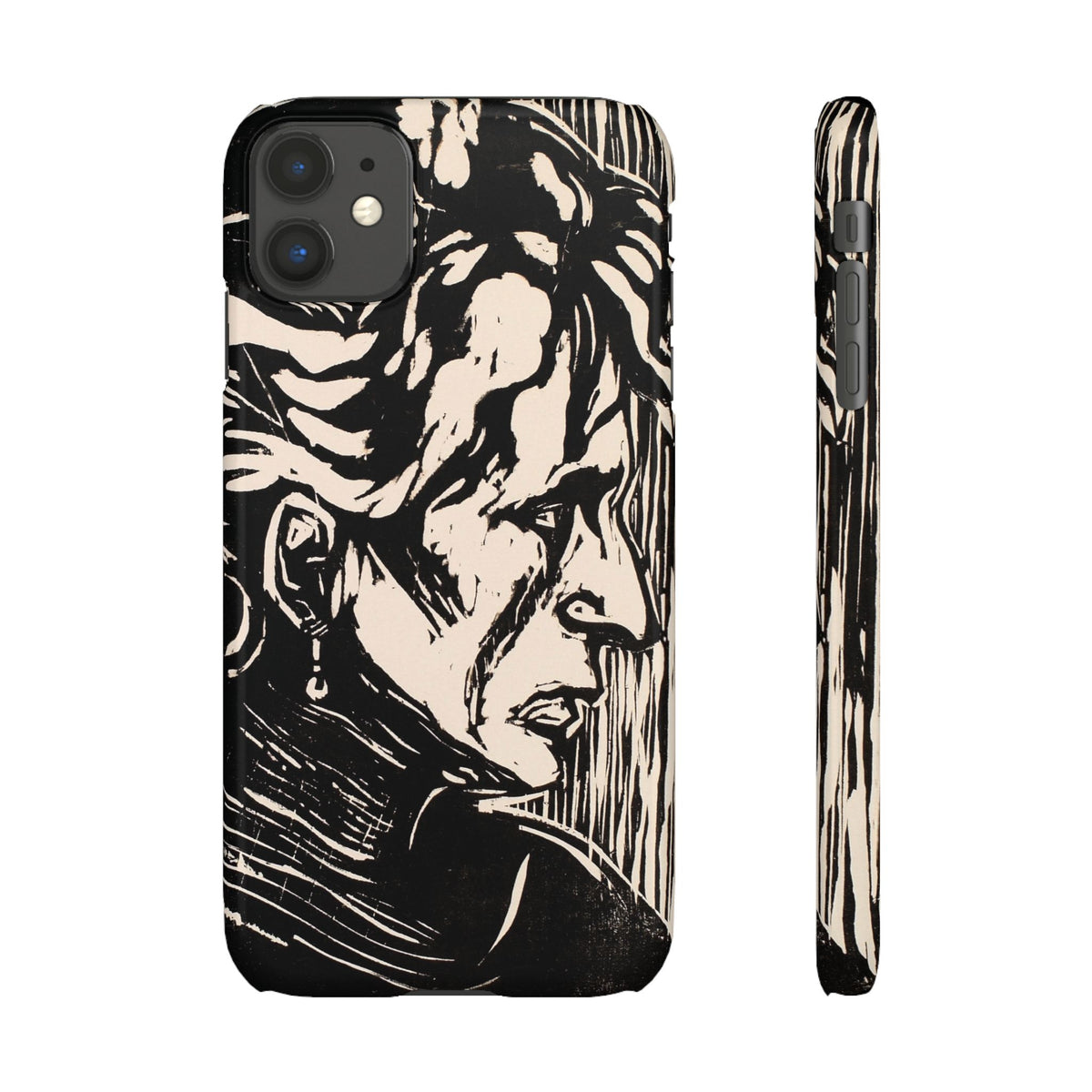 Portrait of an Elderly Lady by Edvard Munch - iPhone Slim Case