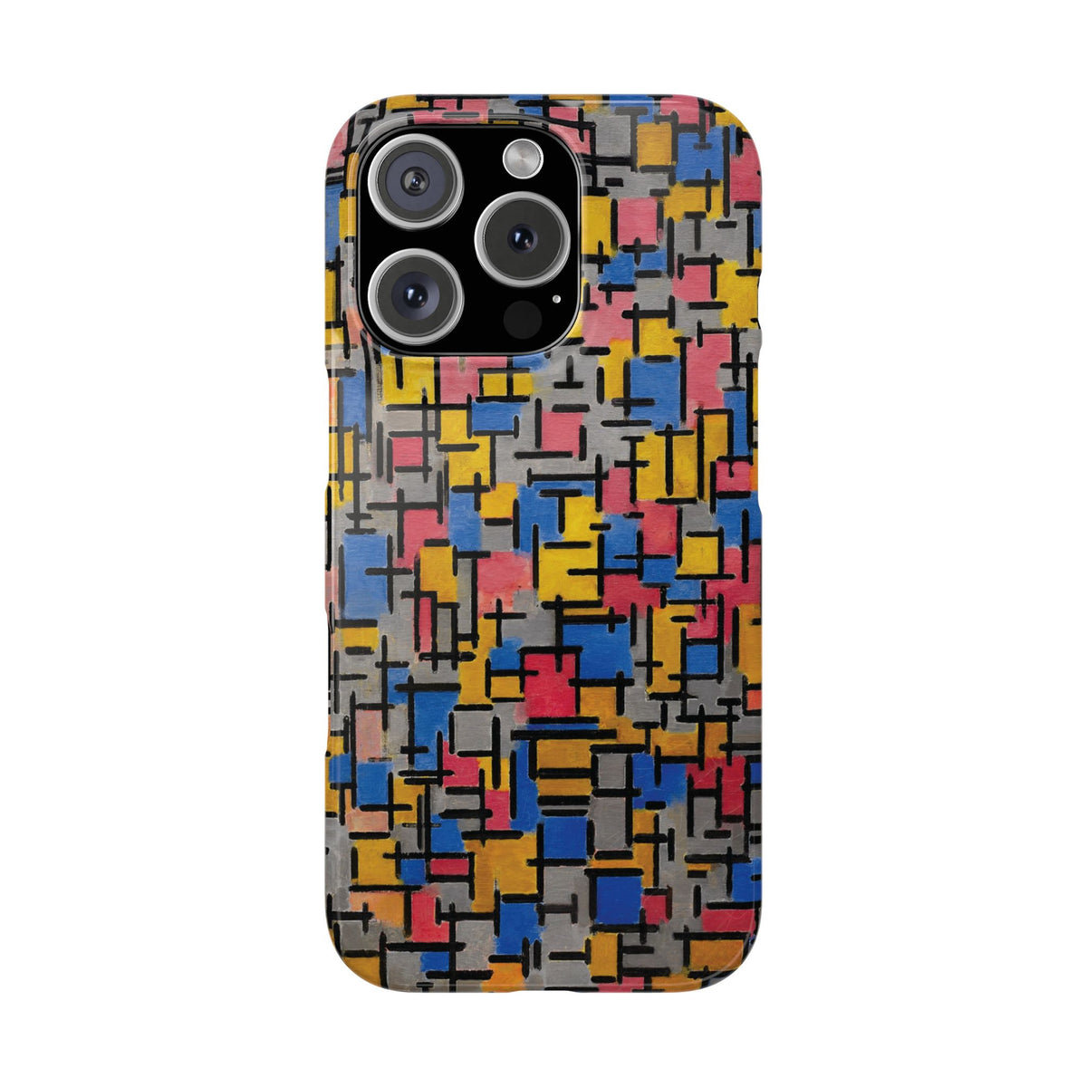 Composition by Piet Mondrian - iPhone Slim Case
