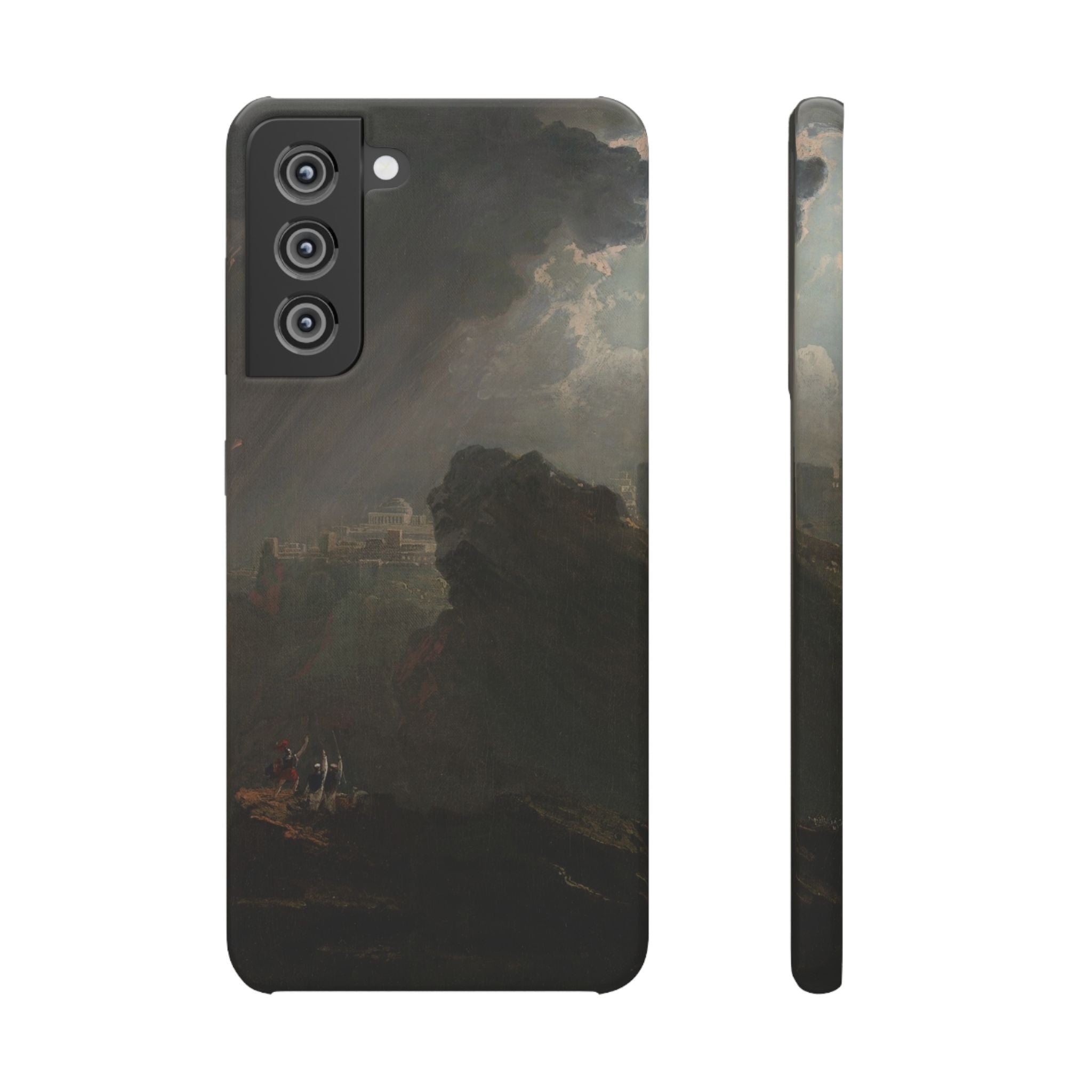 Josua befiehlt der Sonne, stillzustehen von John Martin – Samsung Slim Case