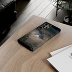 Studie einer Wolke und Landschaft bei Mondlicht von Johan Dahl – Samsung Tough Case