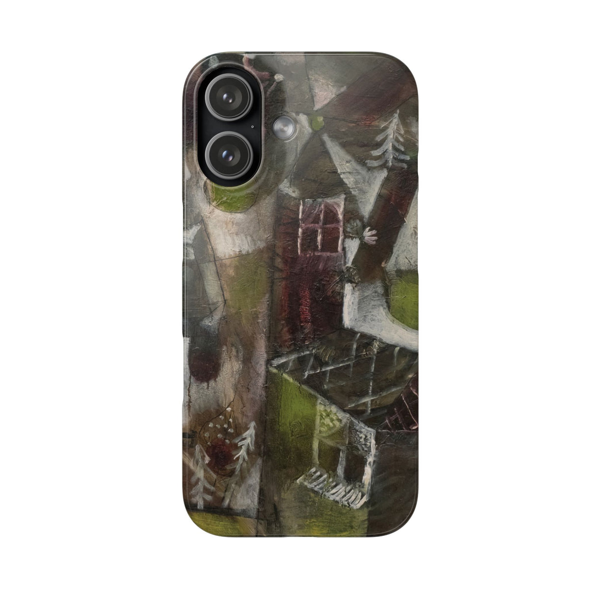 Swamp Legend by Paul Klee - iPhone Slim Case