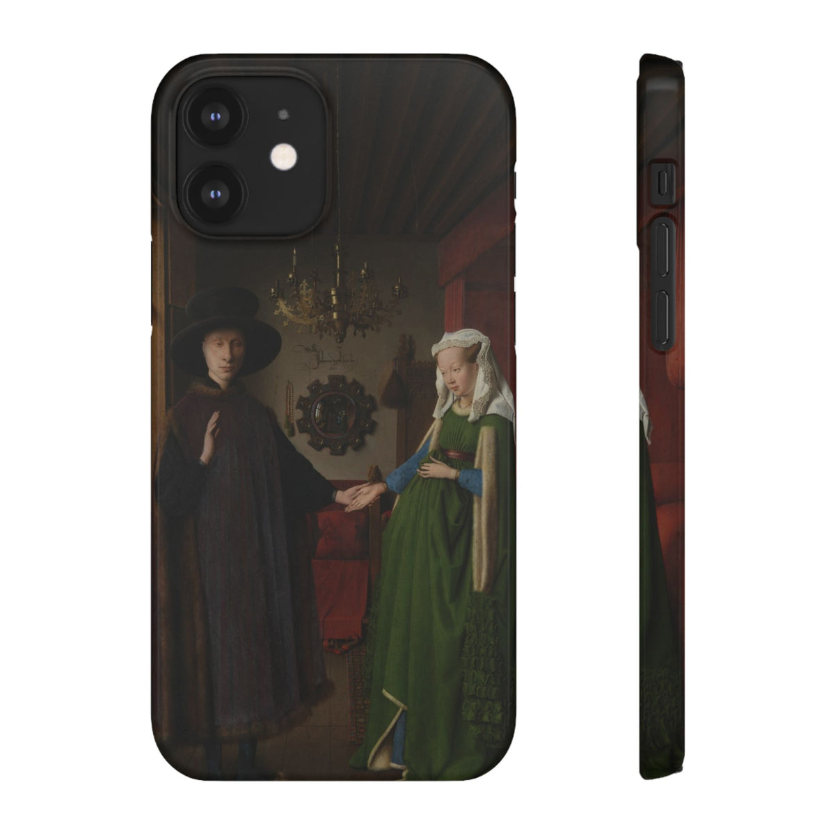 The Arnolfini Portrait by Jan van Eyck - iPhone Slim Case