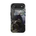 Processione di monaci sul Monte Athos di Hermann Corrodi - Cover resistente per iPhone