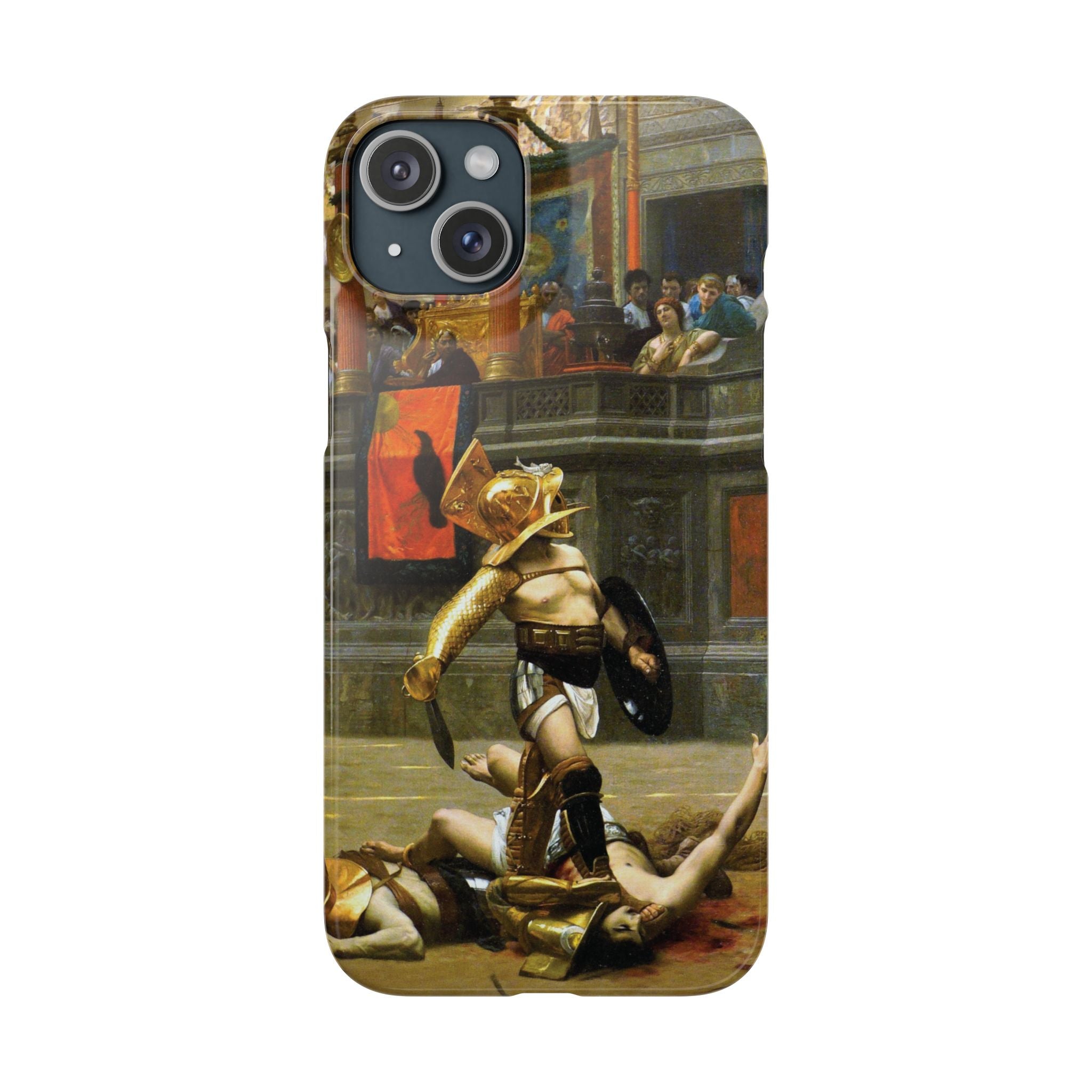 Pollice Verso by Jean Leon Gerome - iPhone Slim Case
