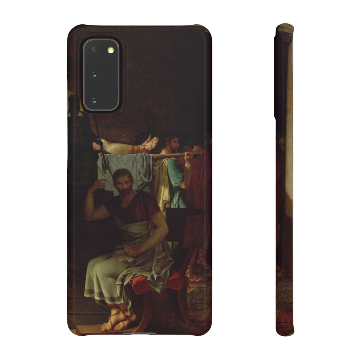 The Lictors Bring to Brutus the Bodies of His Sons I by Jacques-Louis David - Samsung Slim Case