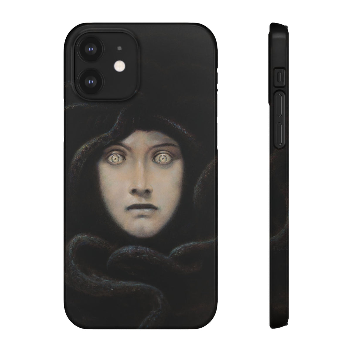 Head of Medusa by Franz von Stuck - iPhone Slim Case