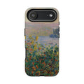Flower Beds at Vétheuil by Claude Monet - iPhone Tough Case