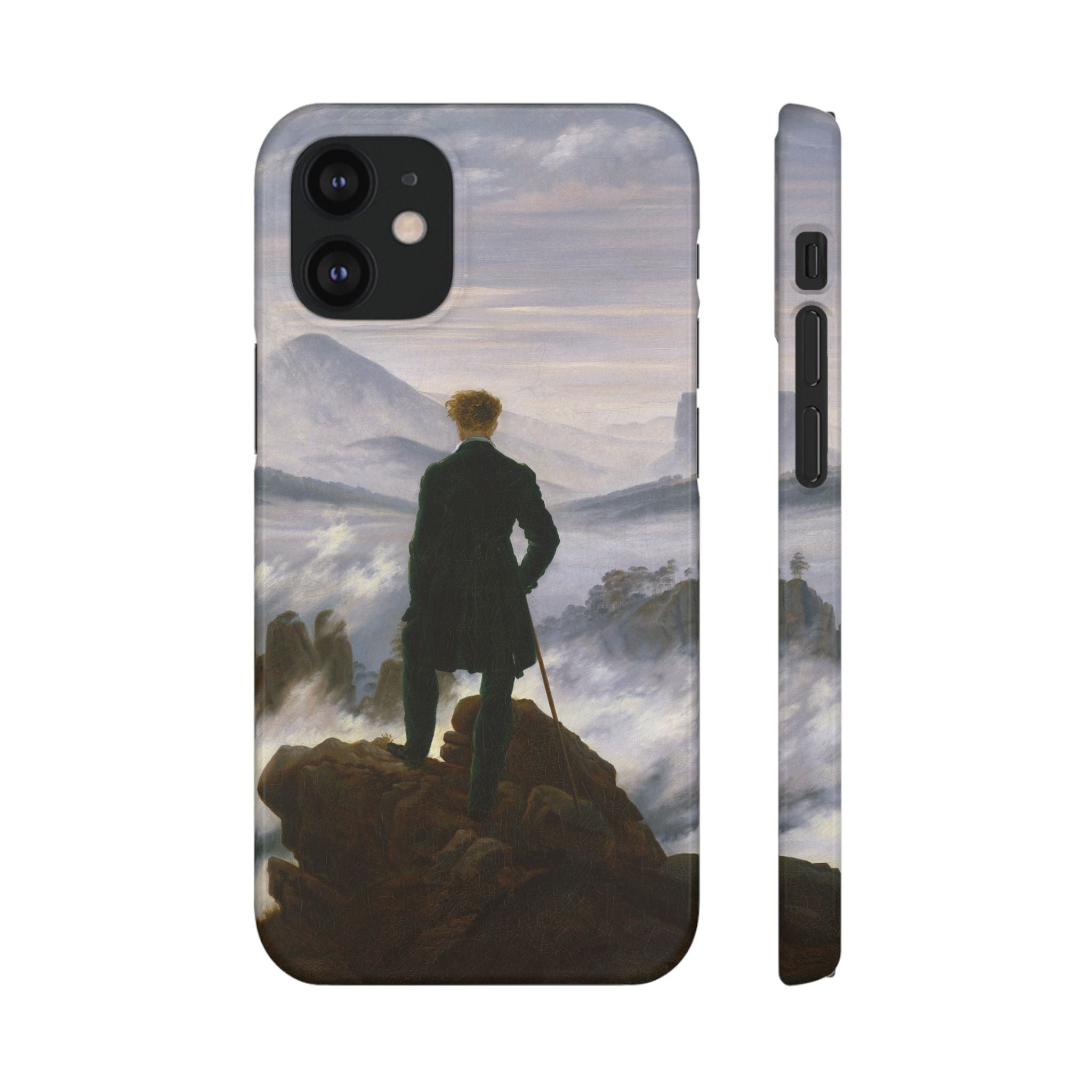 The Wanderer above the Sea of Fog by Caspar David Friedrich - iPhone Slim Case
