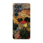 Landscape with House and Ploughman by Vincent van Gogh - Samsung Slim Case