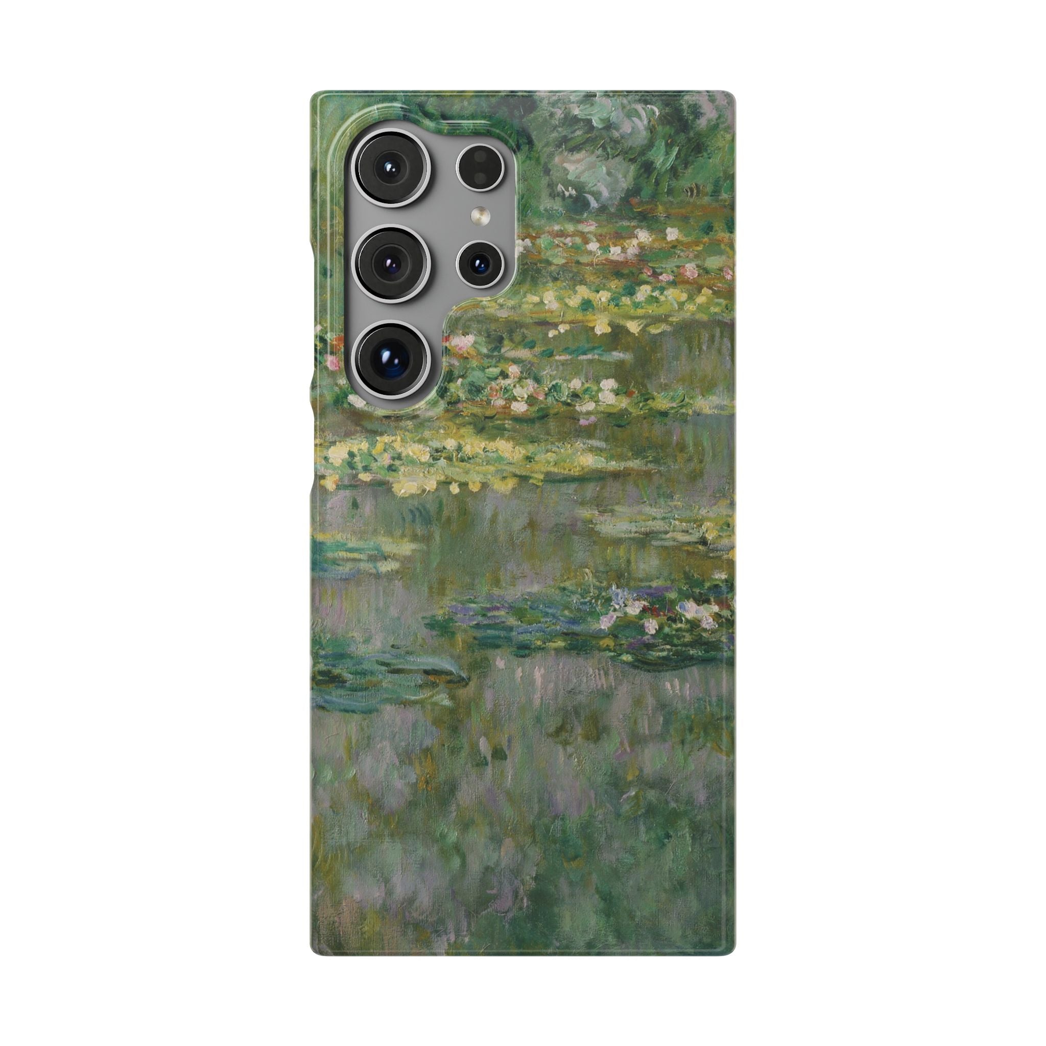 Le Bassin des Nymphéas by Claude Monet - Samsung Slim Case